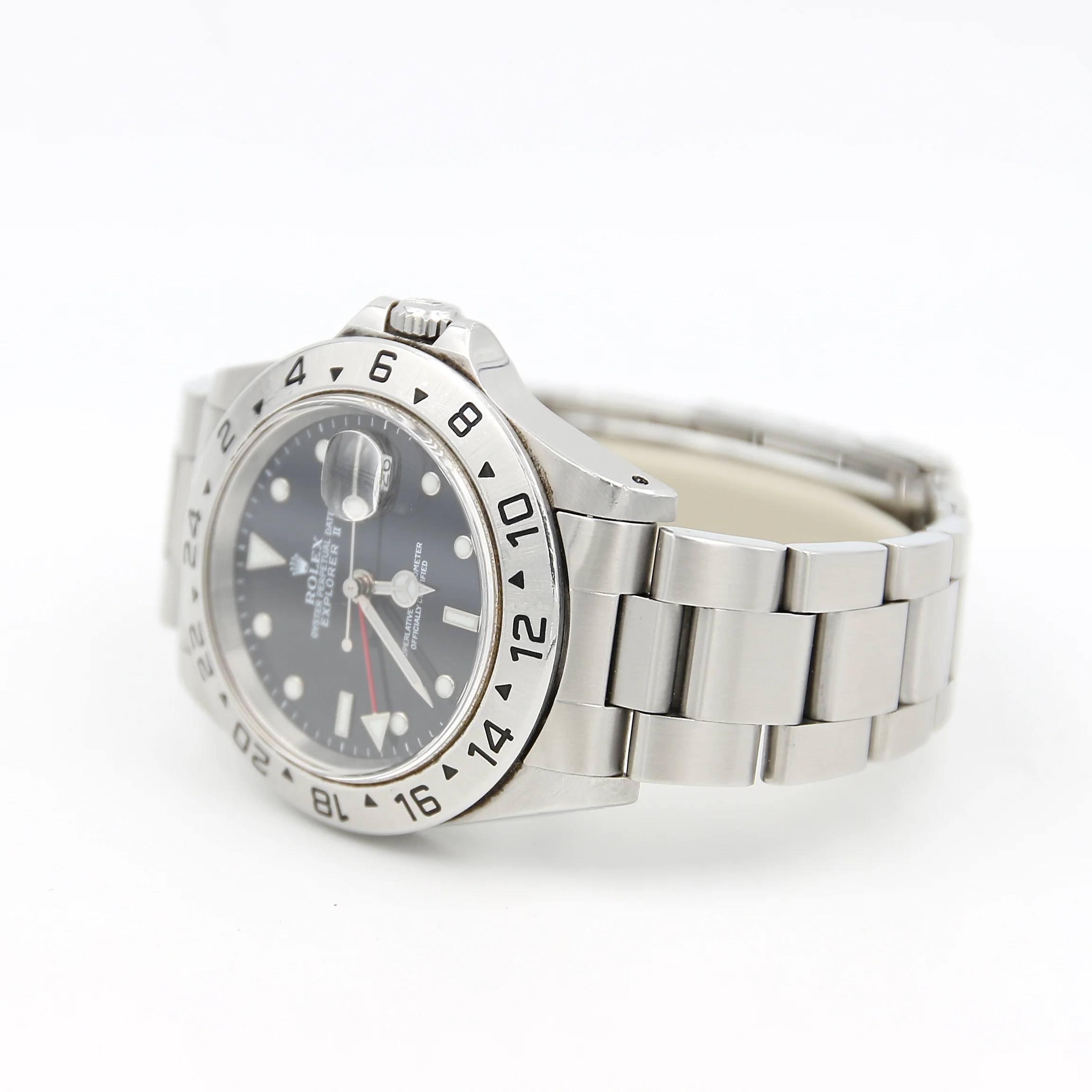 Rolex Explorer II ref. 16570 Black Dial Oyster Bracelet - Full Set - Image 5