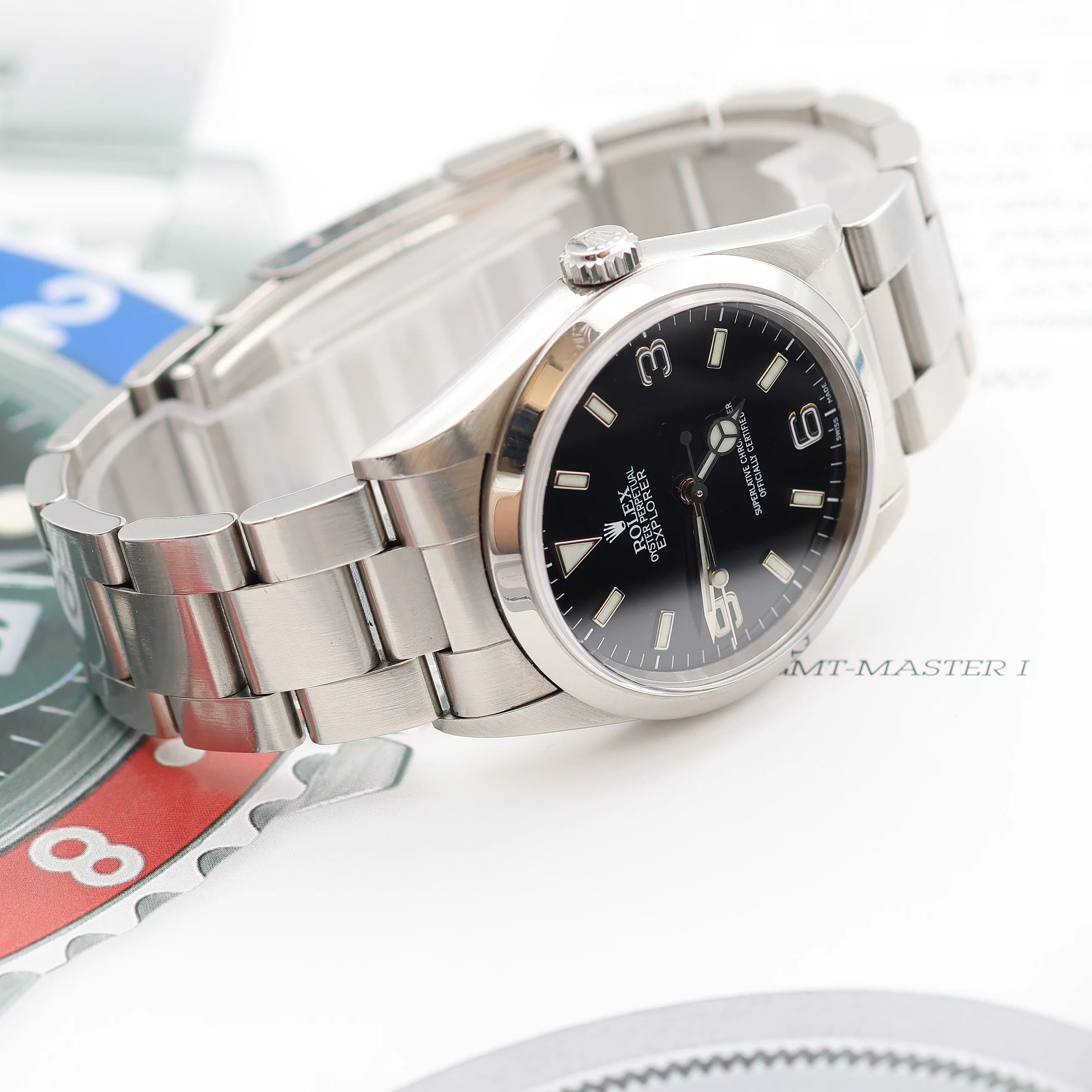 Rolex Explorer ref. 14270 36mm Oyster bracelet - Full Set - Image 9