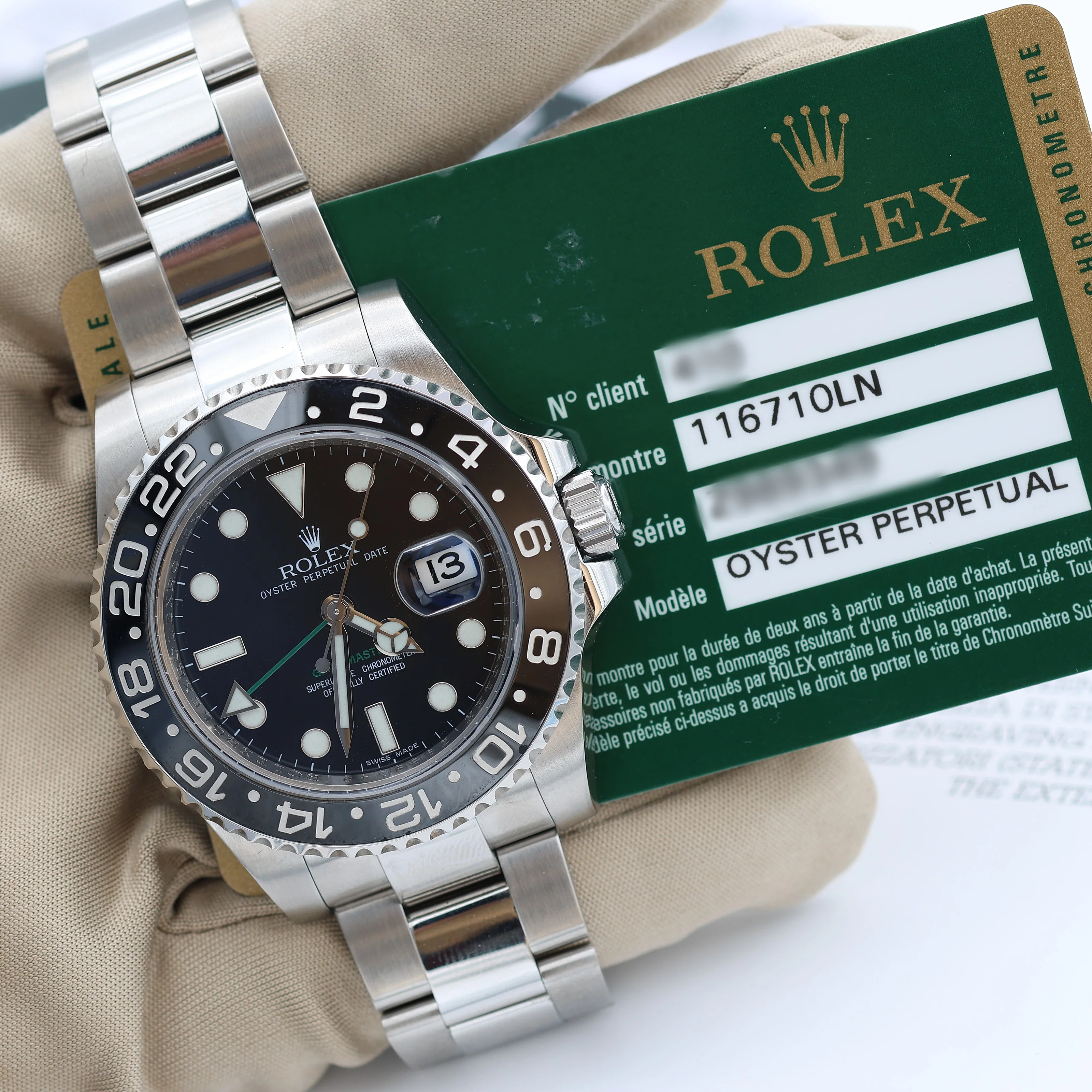 Rolex GMT Master II ref. 116710LN - Full Set - Image 5