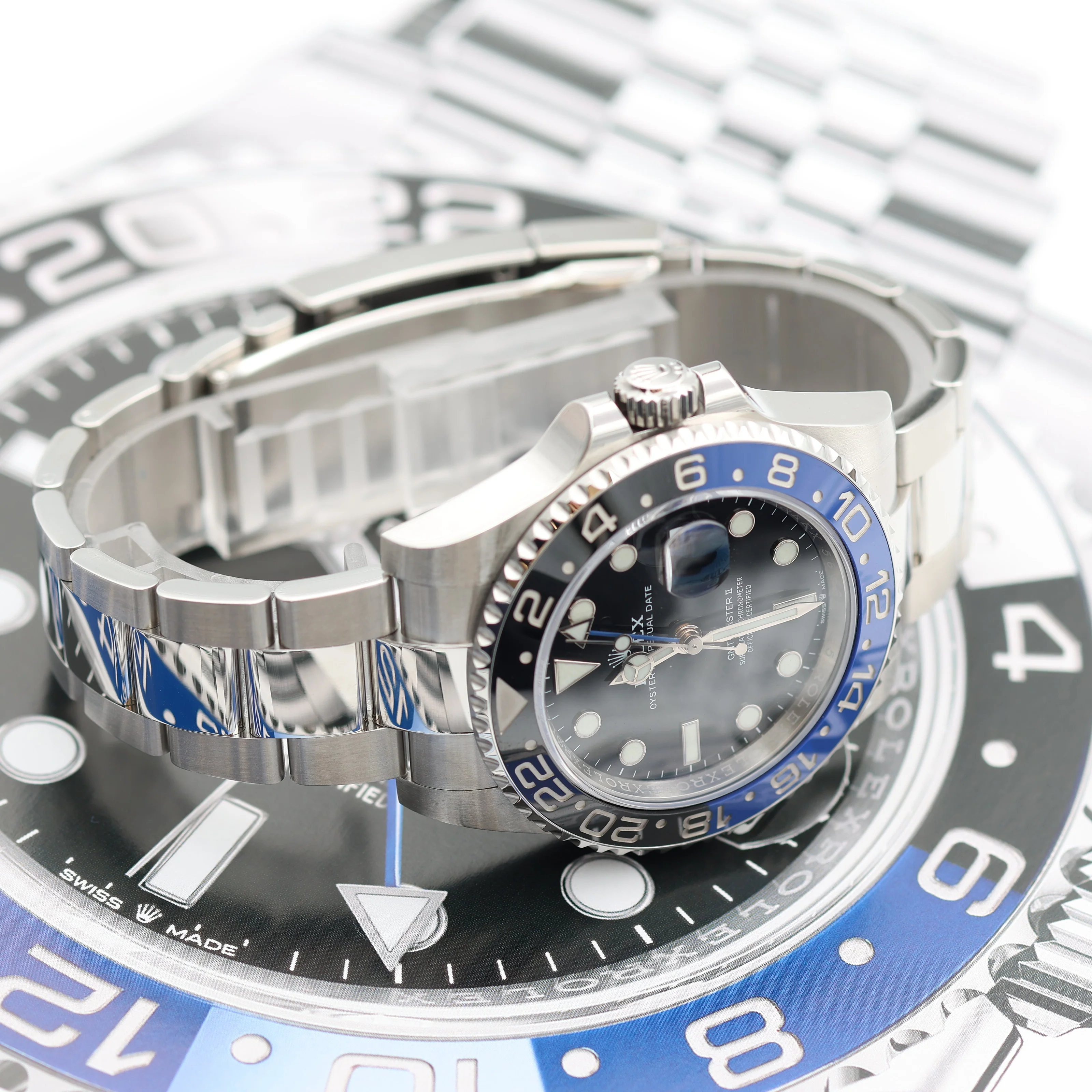 Rolex GMT Master II ref. 126710BLNR Oyster bracelet - Full Set - Image 8