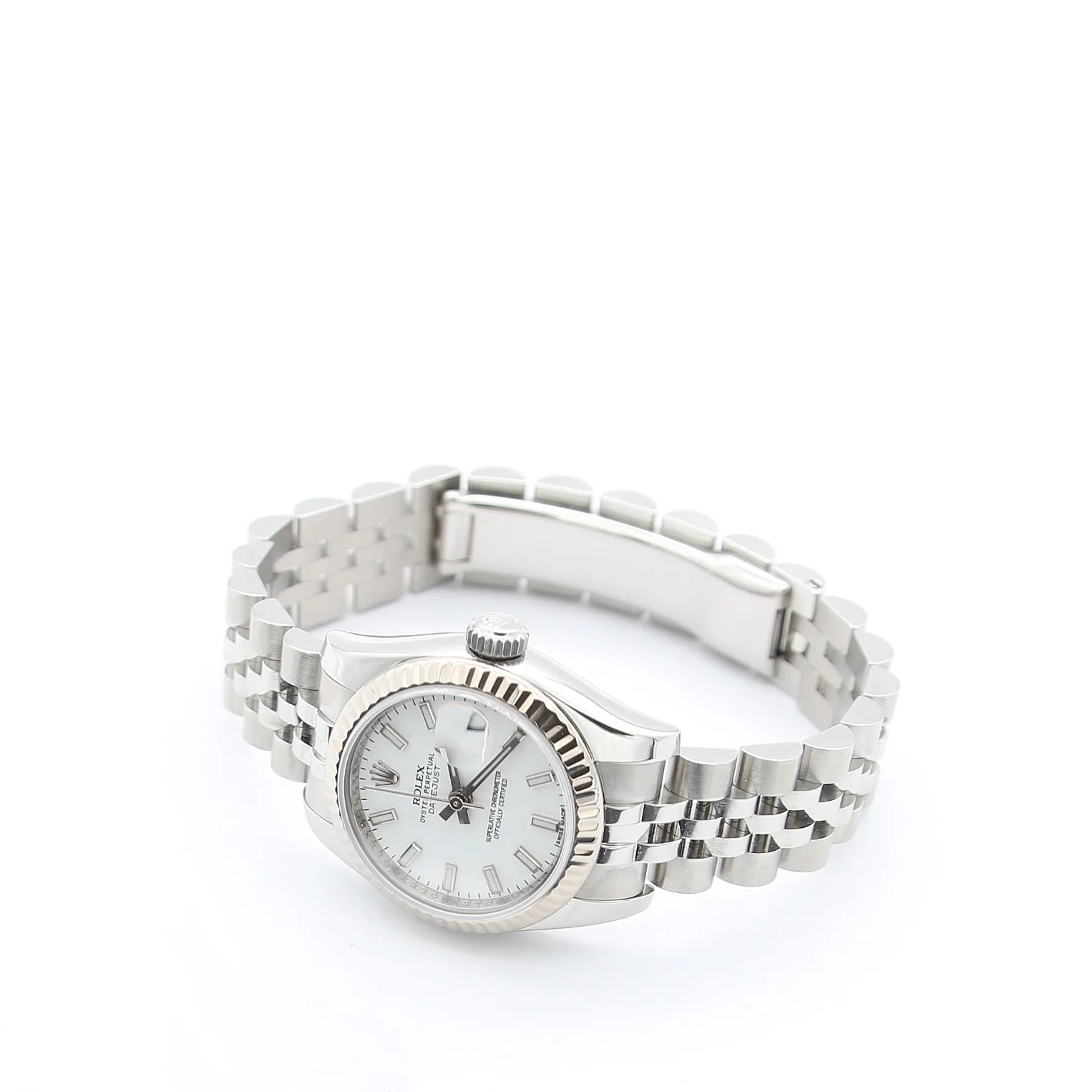 Rolex Lady-Datejust 179174 - White Dial - Full Set - Image 7
