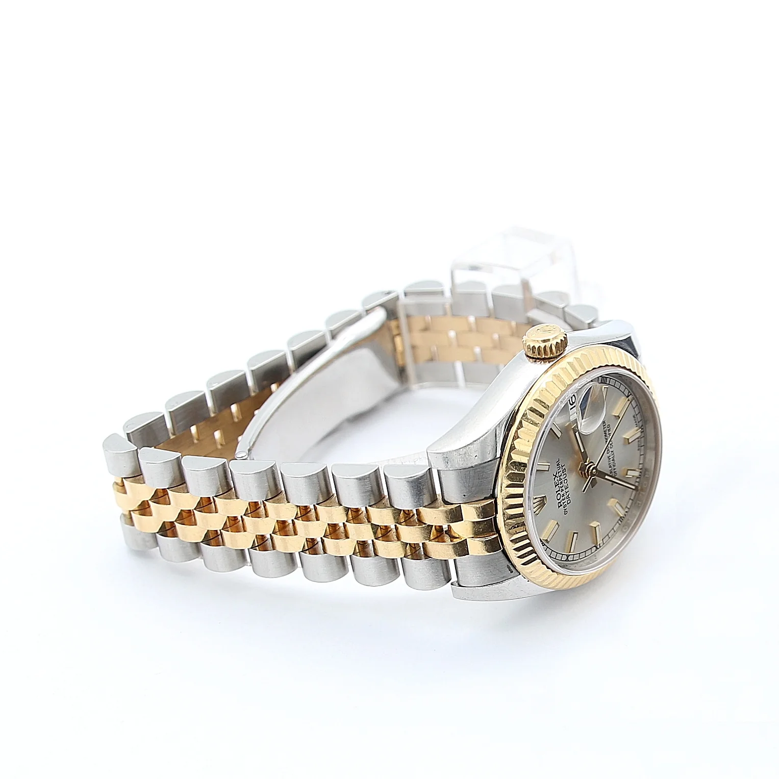 Rolex Lady-Datejust 31mm ref. 178273 Silver Dial Jubilee bracelet - Full Set - Image 4