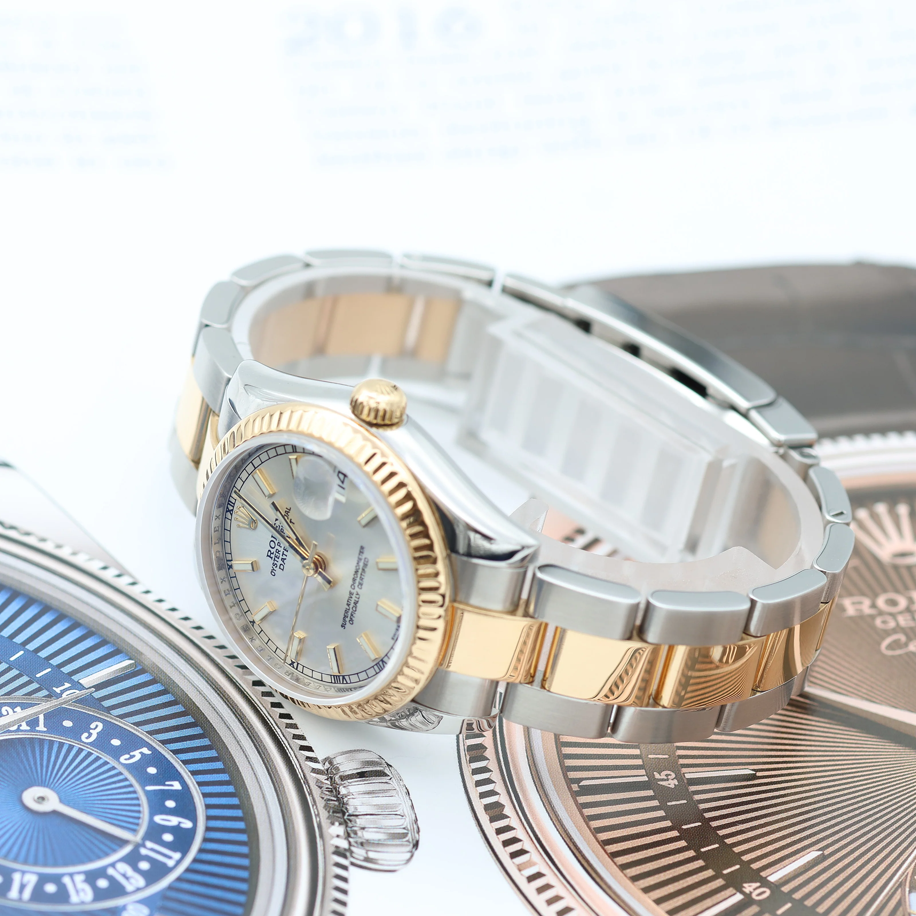 Rolex Lady-Datejust 31mm ref. 178273 Silver Dial Oyster bracelet - Full Set - Image 11