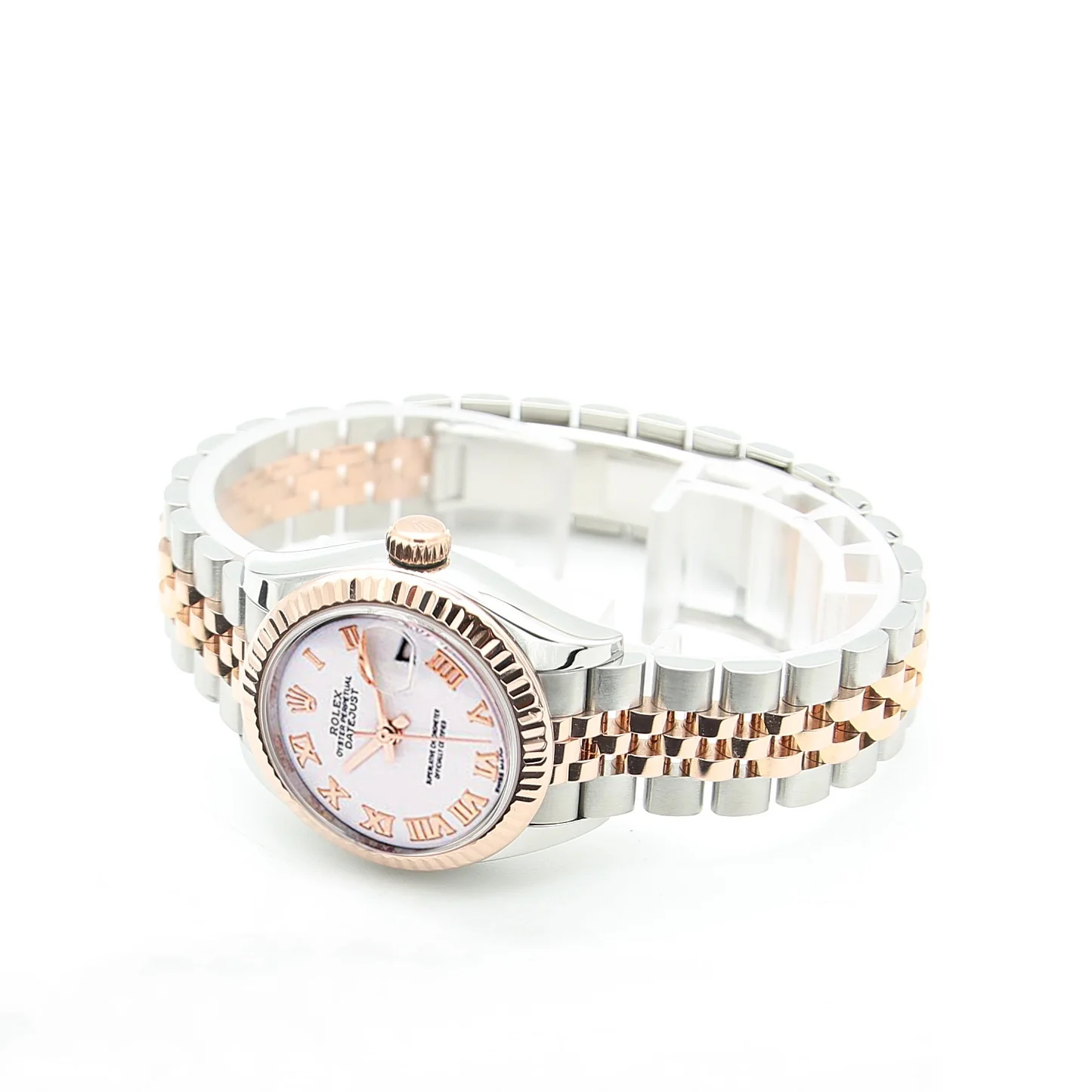 Rolex Lady Datejust ref. 279171 White Roman Dial - Jubilee - Full Set - Image 2