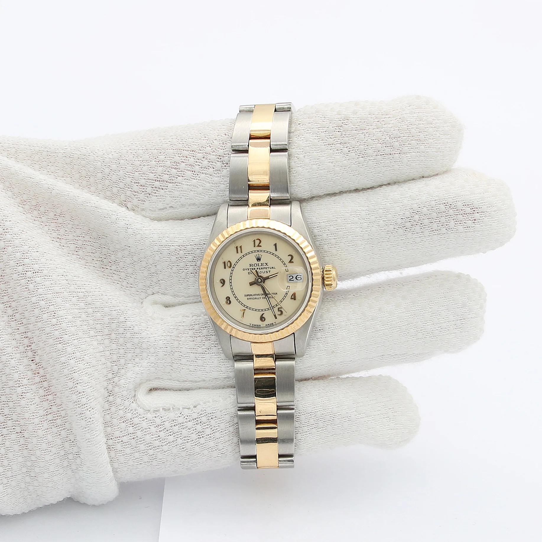 Rolex Lady-Datejust ref. 69173 - Boiler Gauge Dial - Oyster bracelet - Image 3