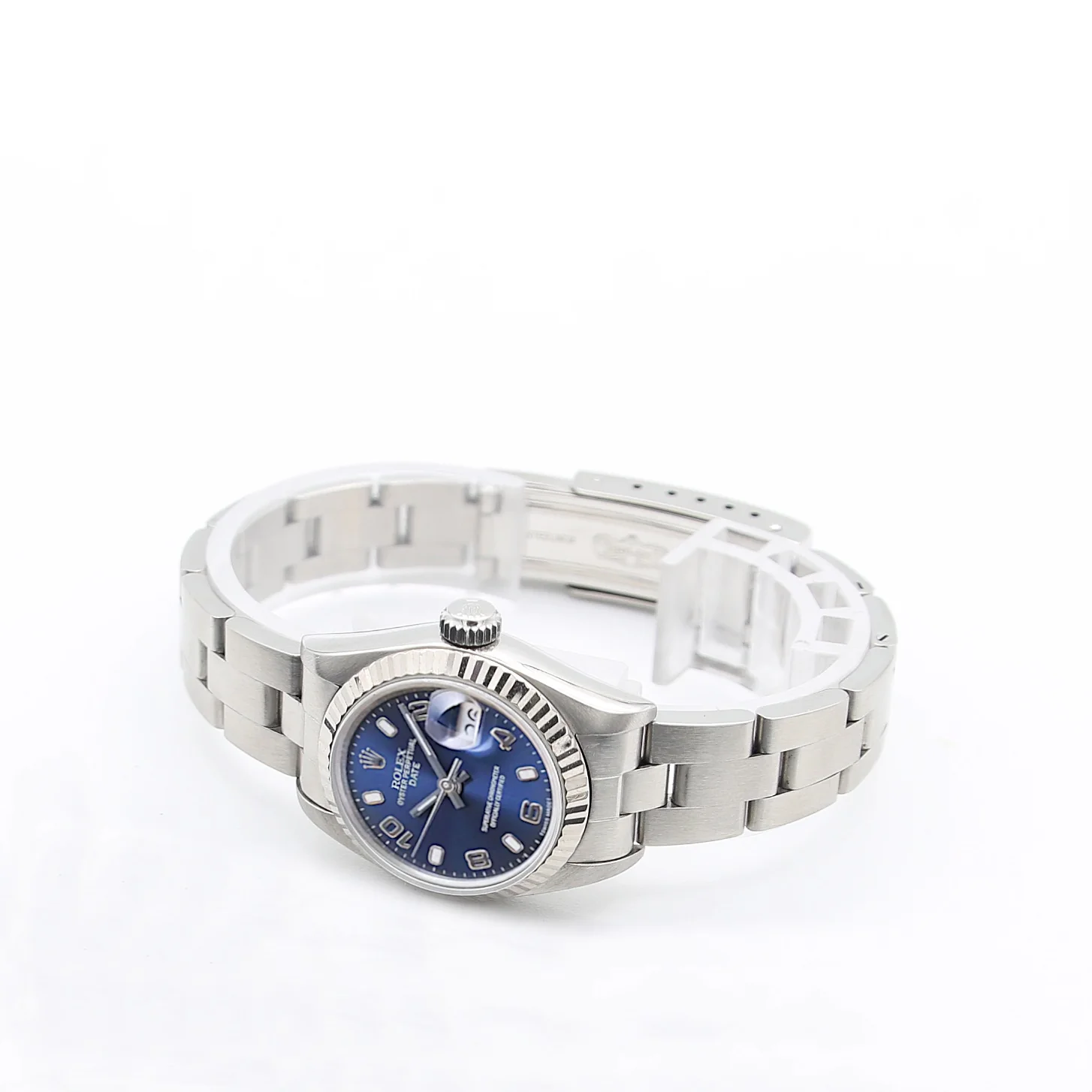 Rolex Lady-Datejust ref. 69174 - Blue Arabic Dial Oyster bracelet - Image 5