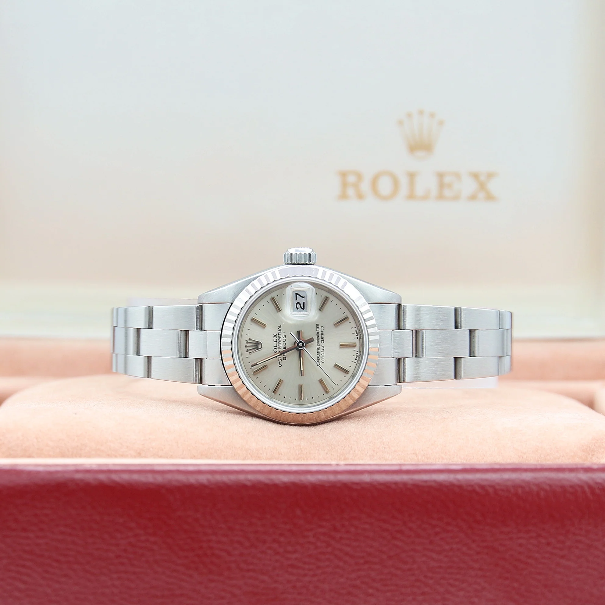 Rolex Lady-Datejust ref. 69174 - Silver Dial - Oyster bracelet - Image 2
