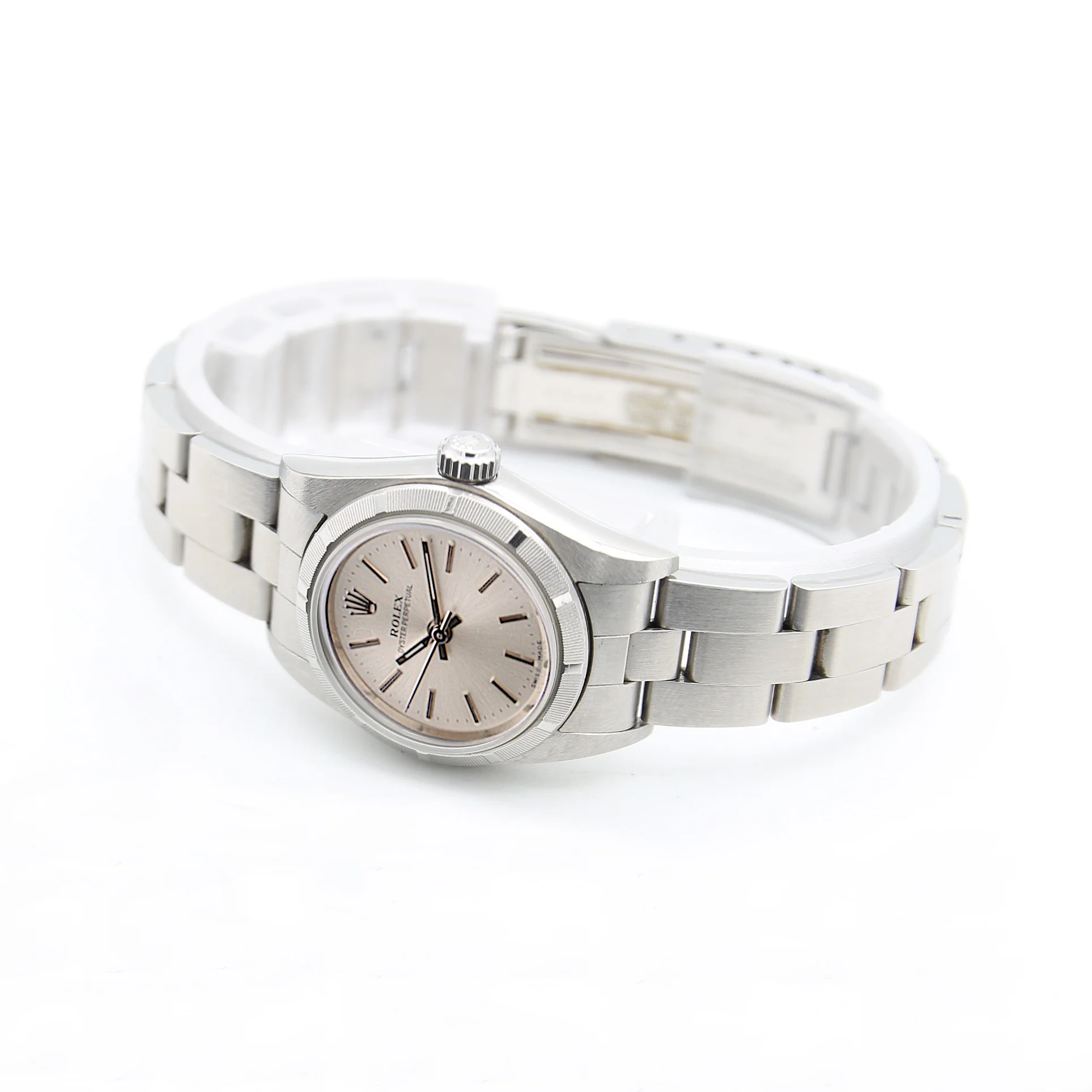 Rolex Lady Oyster Perpetual ref. 76030 - Silver Dial - Oyster Bracelet - Image 2