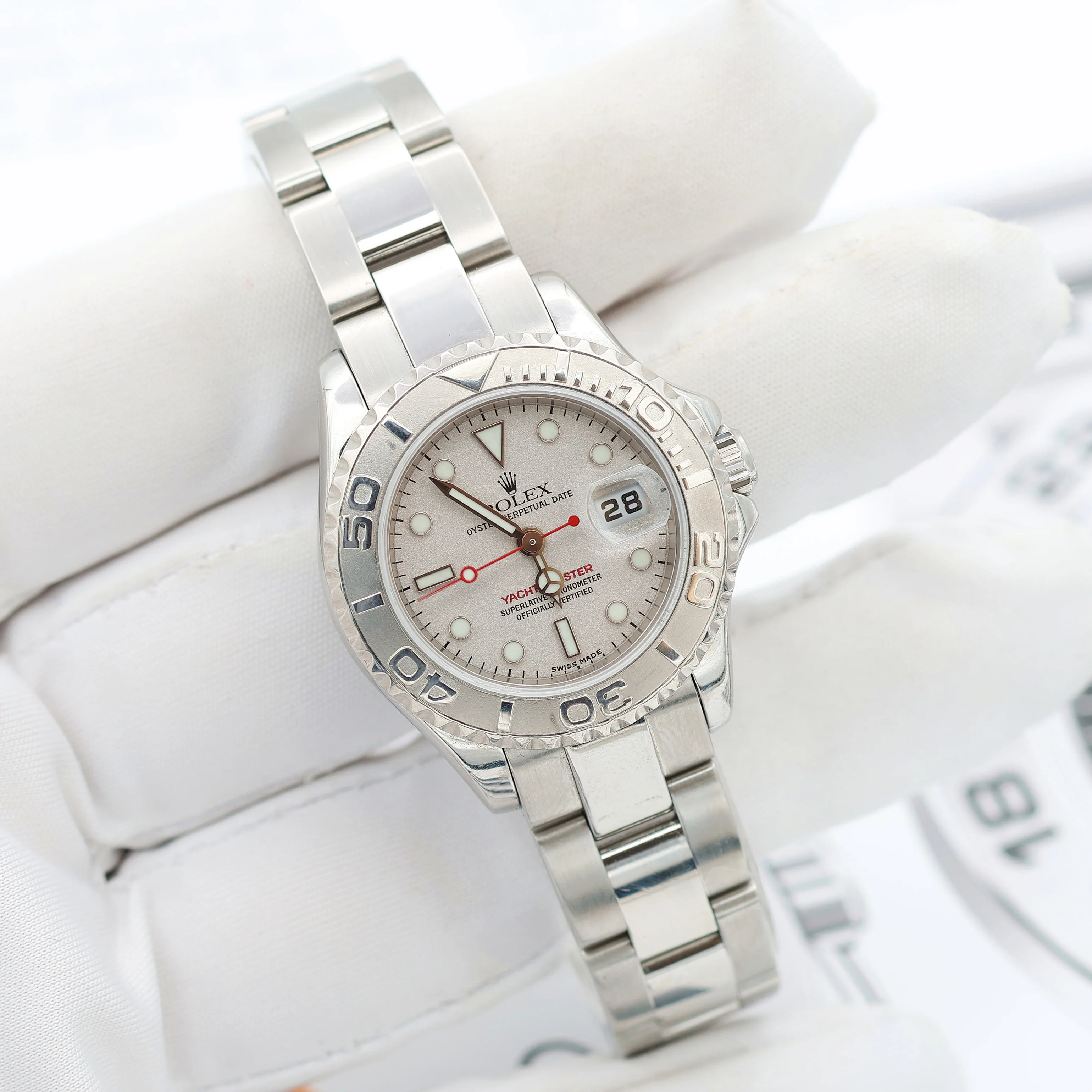 Rolex Lady Yacht-Master ref. 169622 Oyster Bracelet - Image 6