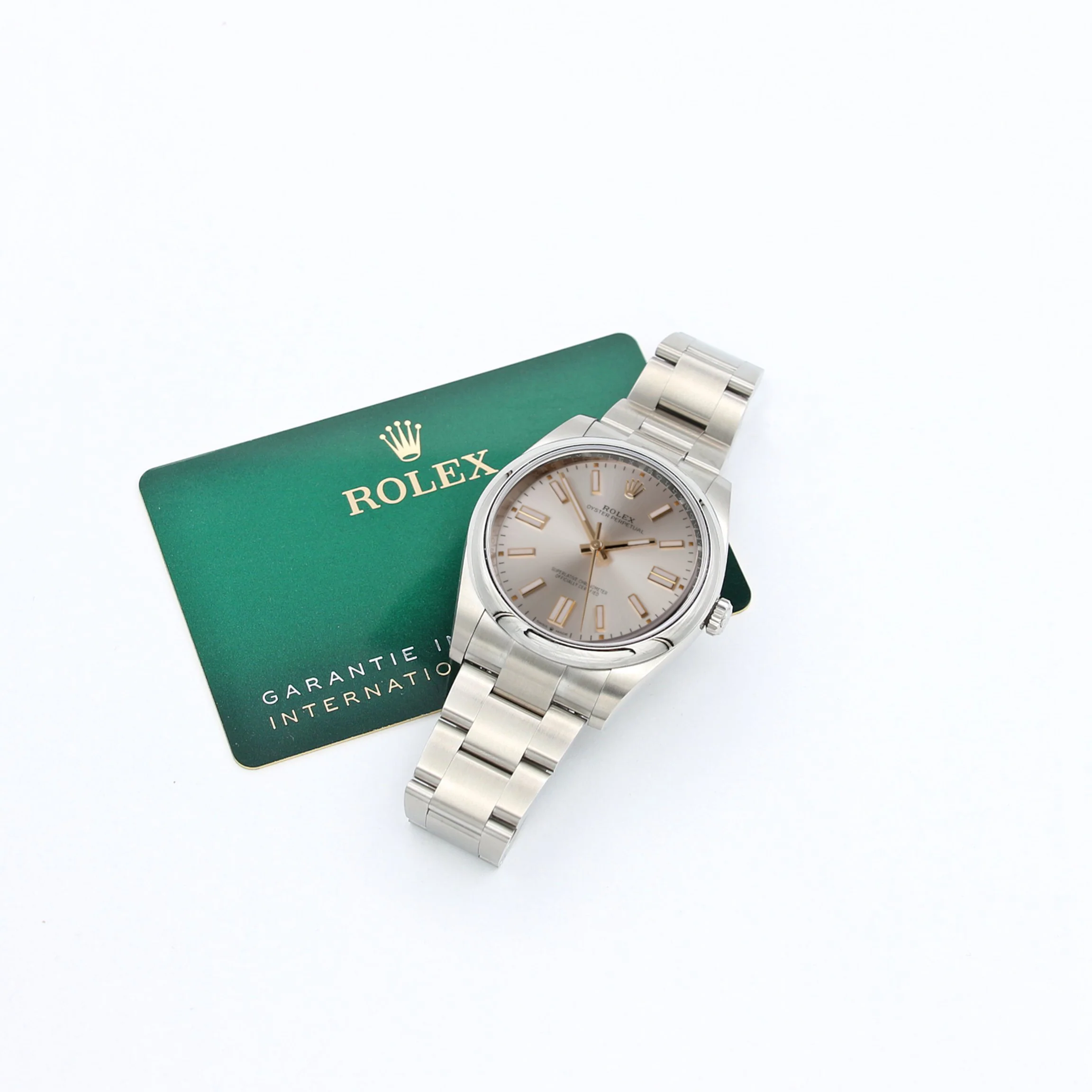 Rolex Oyster Perpetual 124300 - Silver Dial - Full set - Image 2