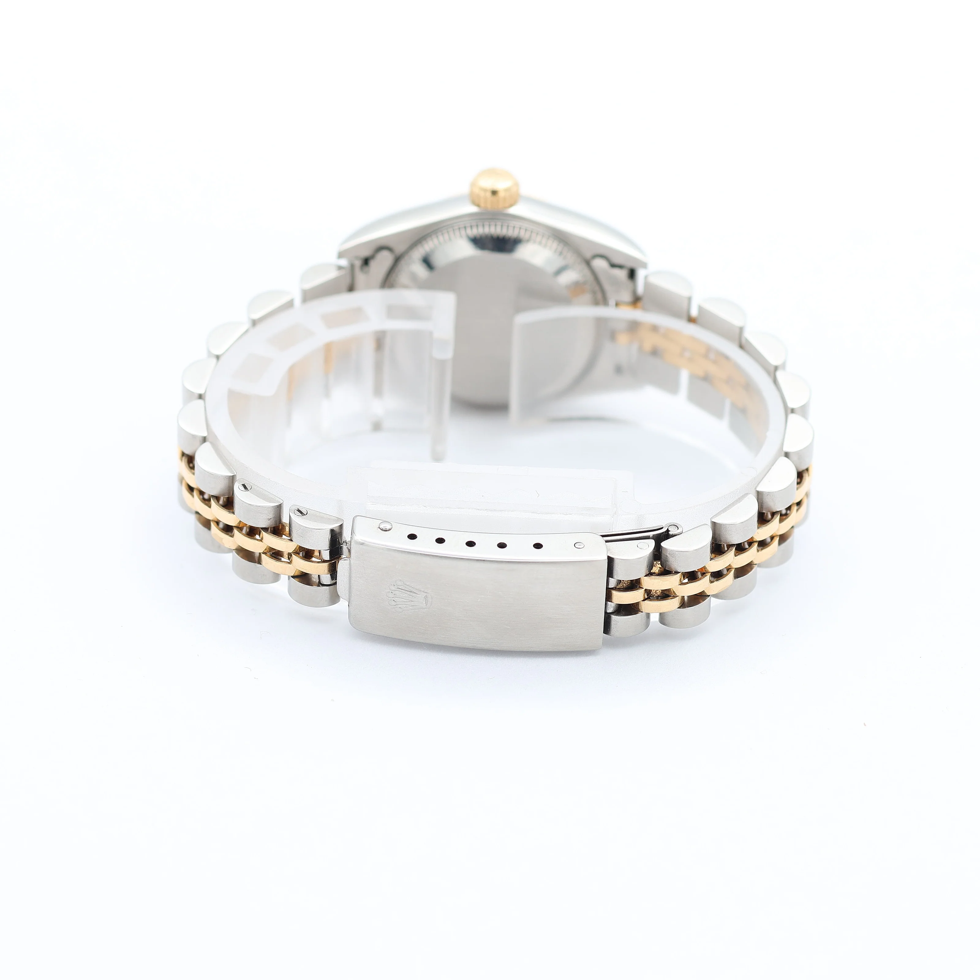 Rolex Oyster Perpetual 67193 Lady Steel and Gold - Champagne Dial Jubilee - Image 9