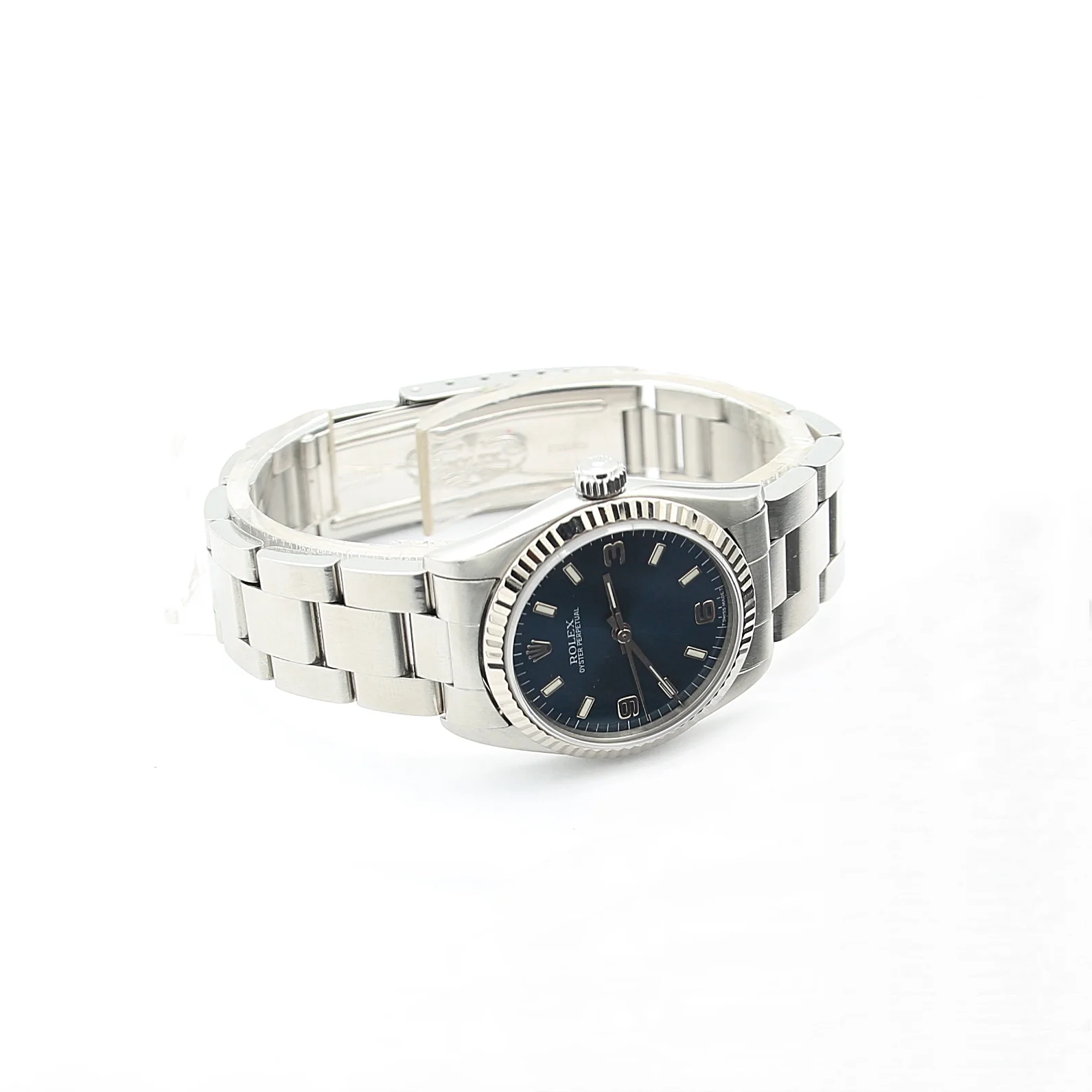 Rolex Oyster perpetual 67514 Blue Dial Oyster bracelet - Image 5