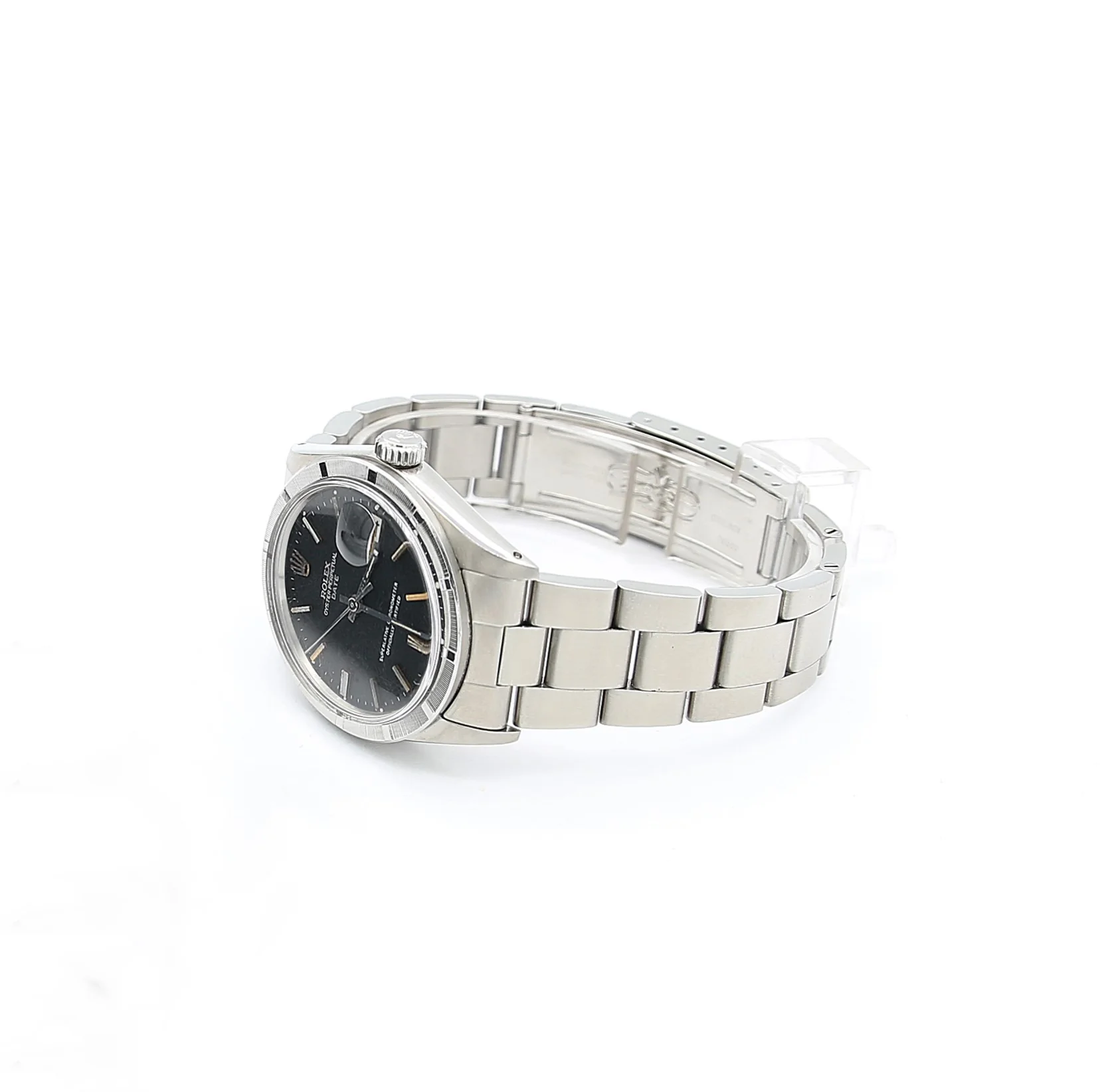 Rolex Oyster Perpetual Date ref. 1501 34mm - Black Dial (II) - Oyster bracelet - Image 4