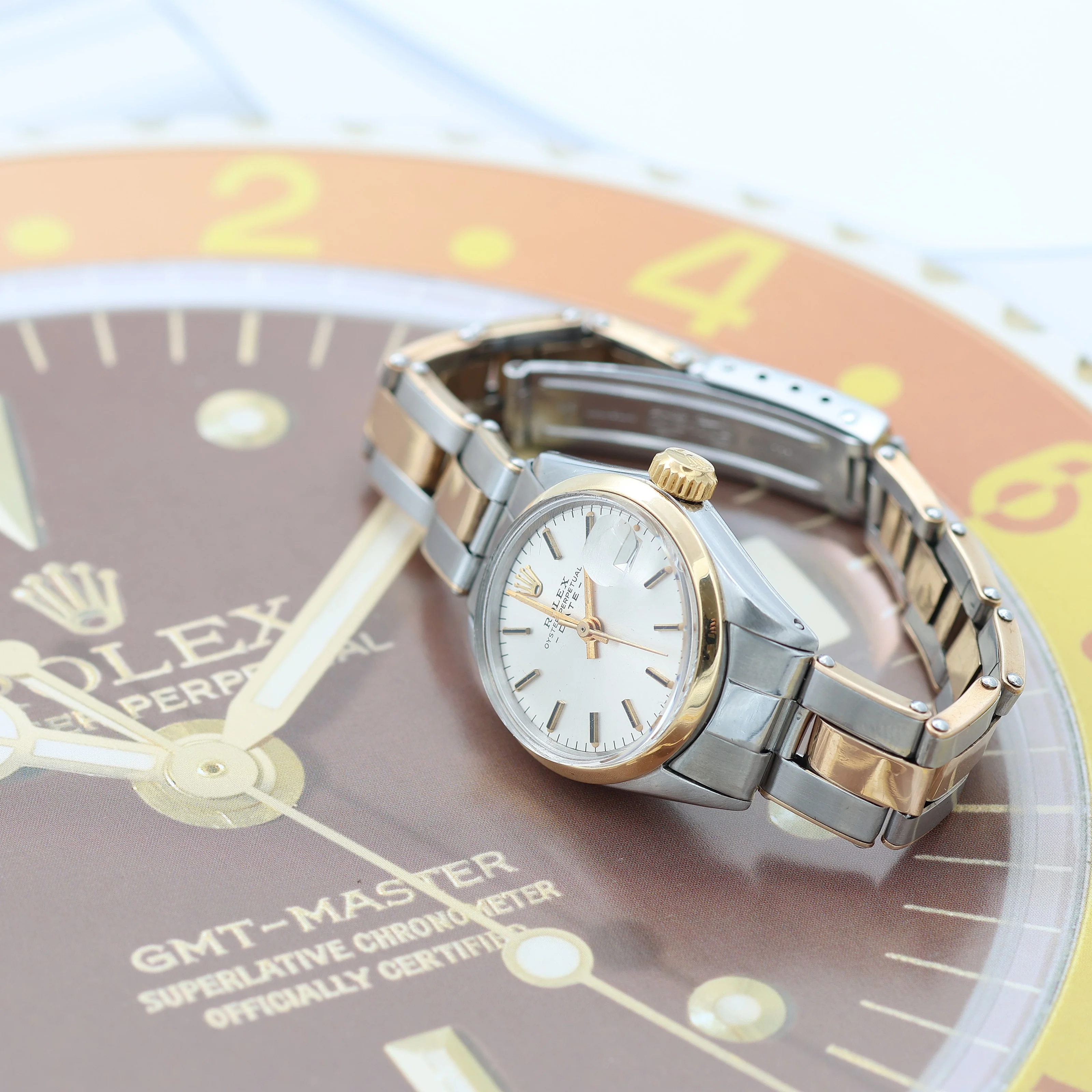 Rolex Oyster Perpetual Lady Datejust ref. 6516 Silver Dial - Oyster - Image 6