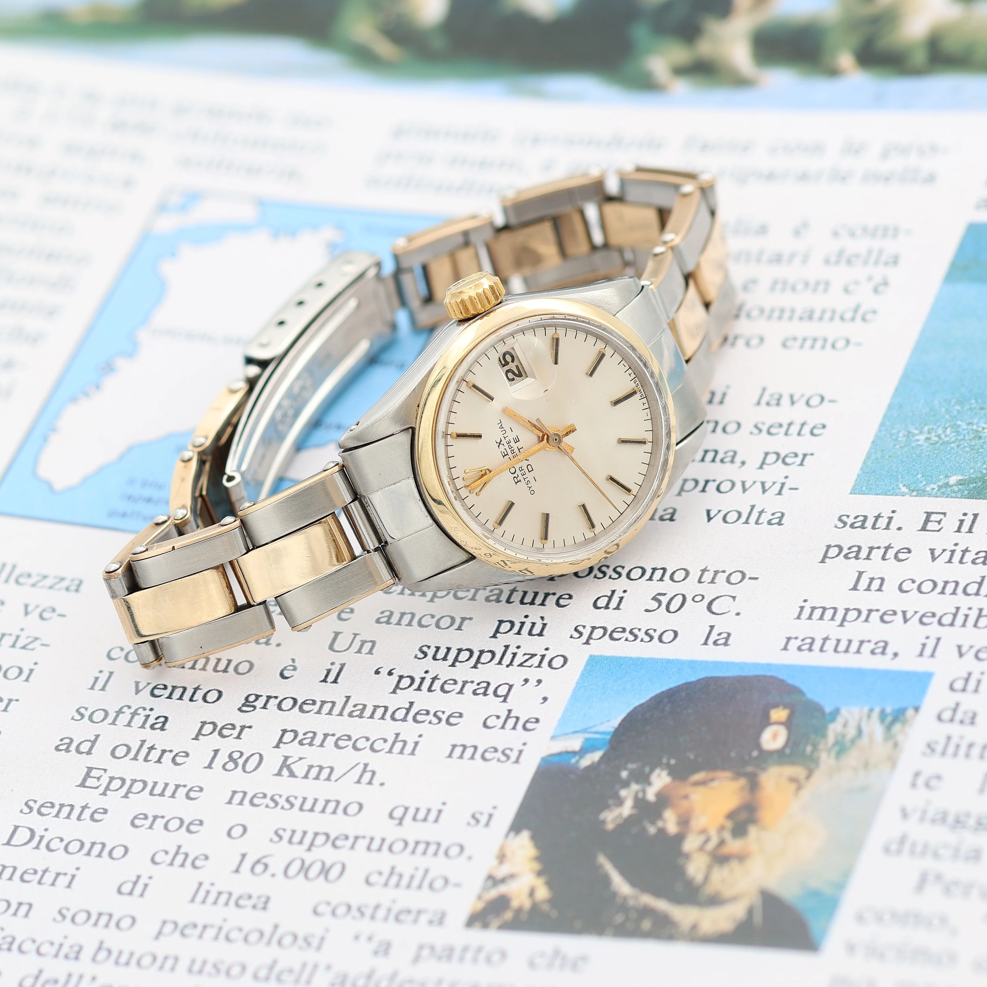 Rolex Oyster Perpetual Lady Datejust ref. 6516 Silver Dial - Oyster - Image 8