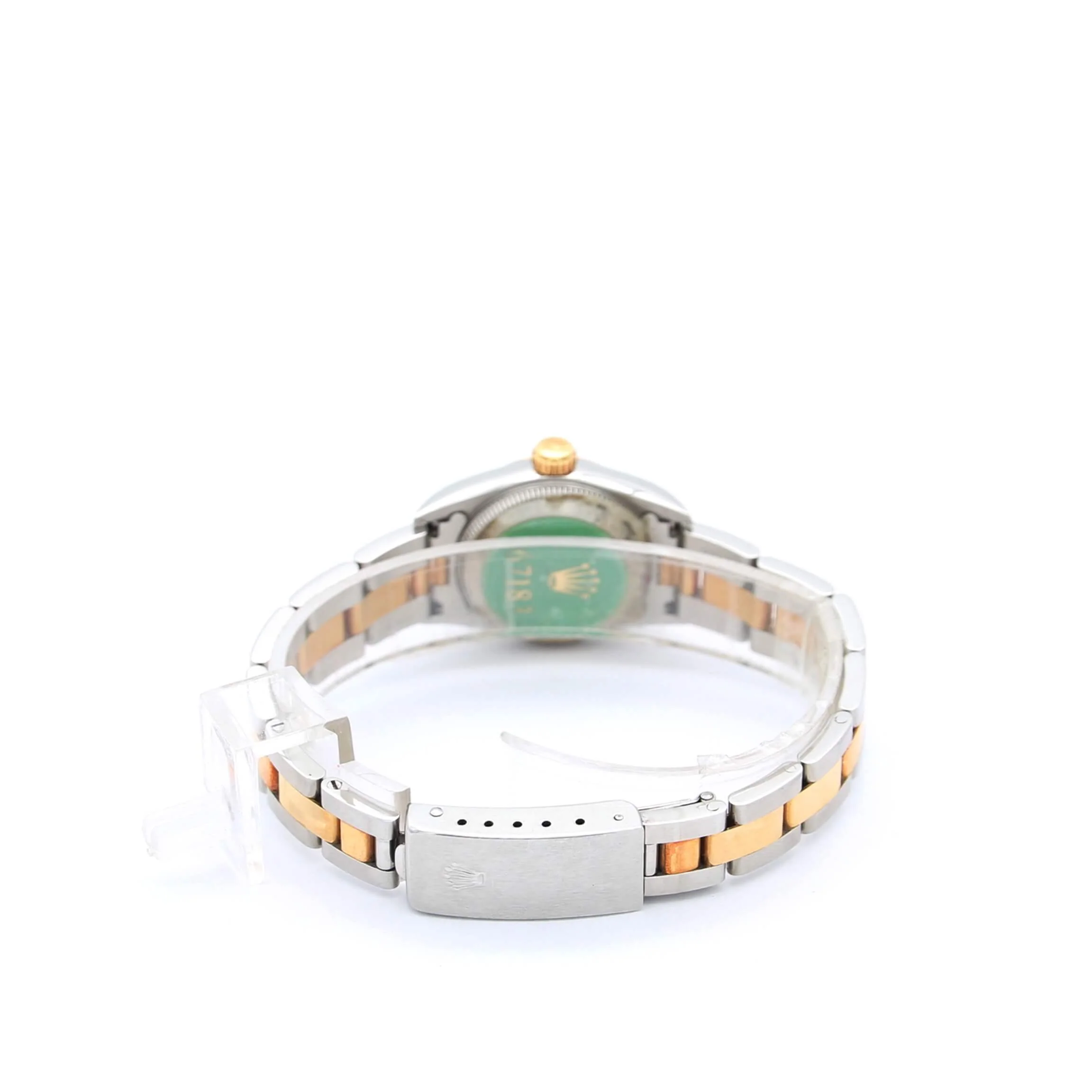 Rolex Oyster Perpetual Lady ref. 67183 Steel/Gold - Black Dial Oyster bracelet - Image 5