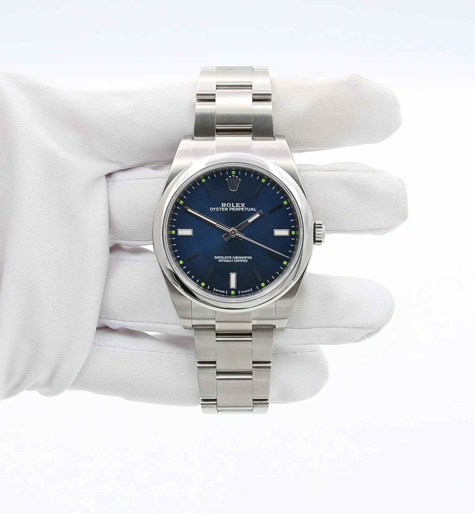 Rolex Oyster Perpetual ref. 114300 39mm - Blue Dial - with Warranty Rolex - Image 3