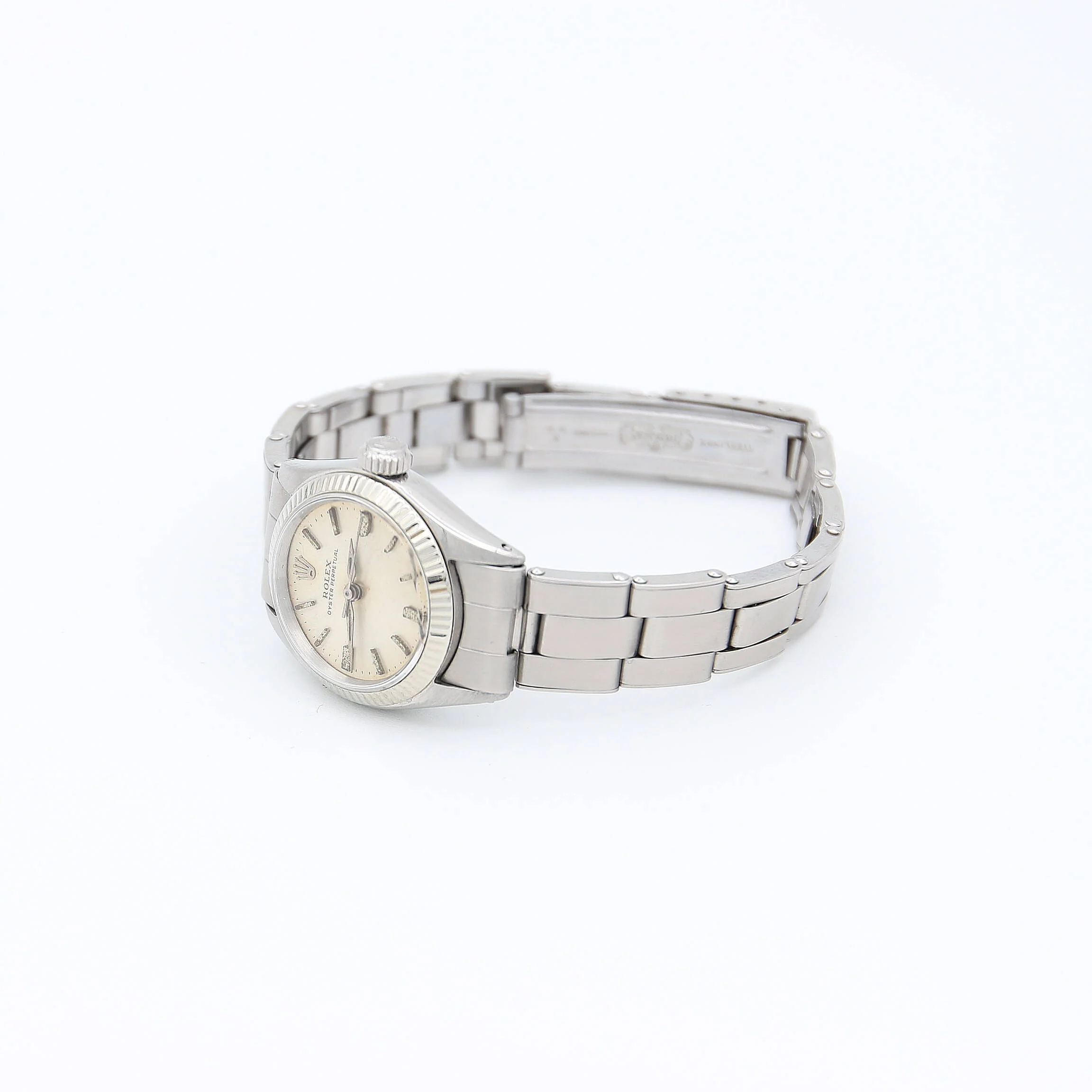 Rolex Oyster Perpetual ref. 6619 Silver Dial - Image 2