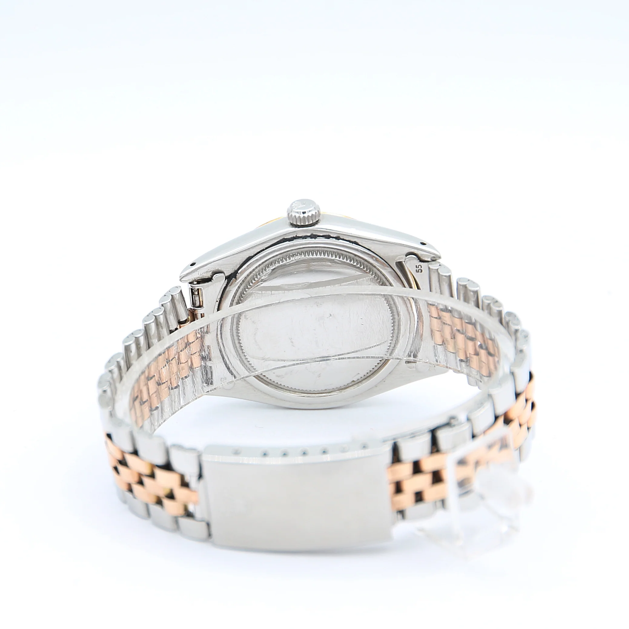 Rolex Oyster Perpetual ref. 6694 - Steel/Gold - Salmon Dial - Image 8