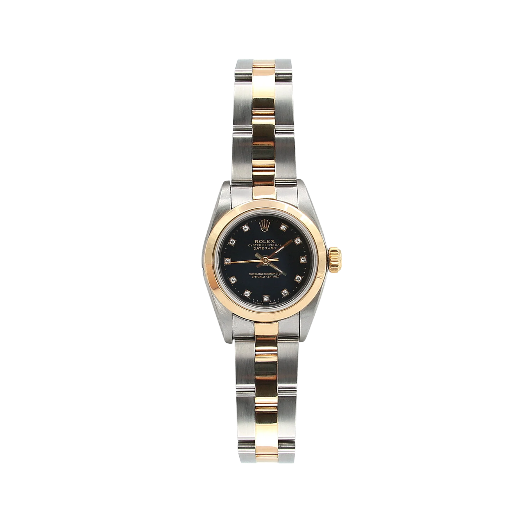 Rolex Oyster Perpetual ref. 67183 - Black Diamonds Dial