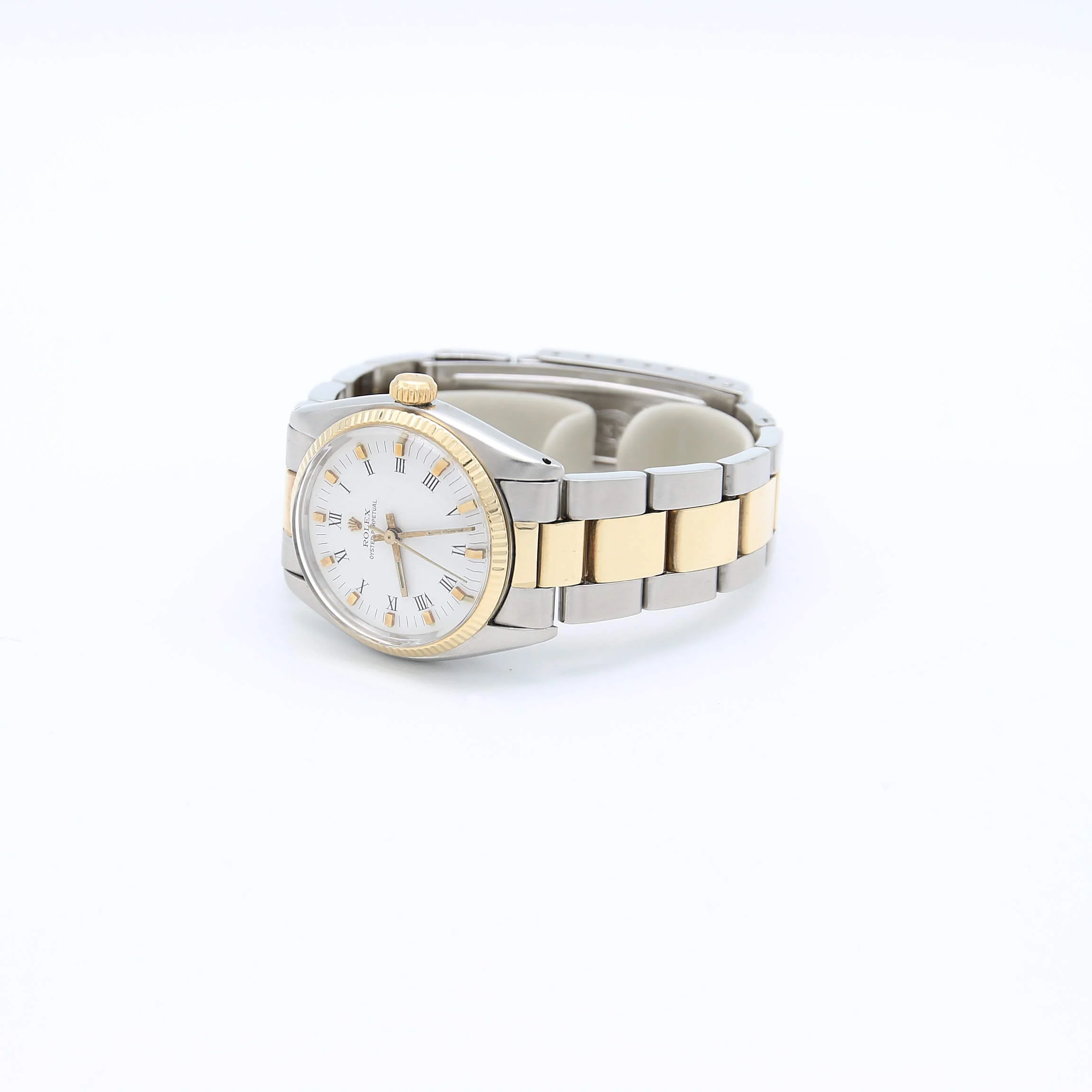 Rolex Oyster Perpetual ref. 6751 White Roman Dial - Image 2