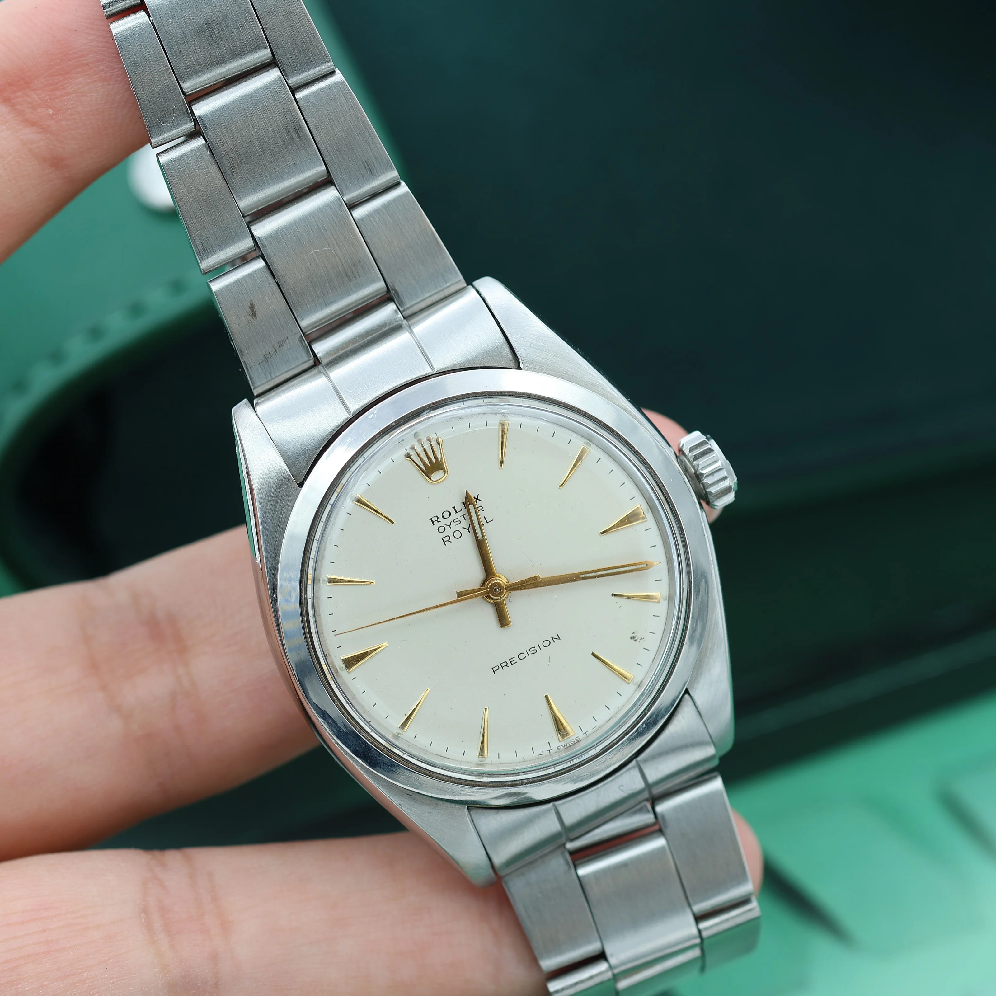 Rolex Oyster Precision ref. 6426 Cream Dial Oyster bracelet - Image 4