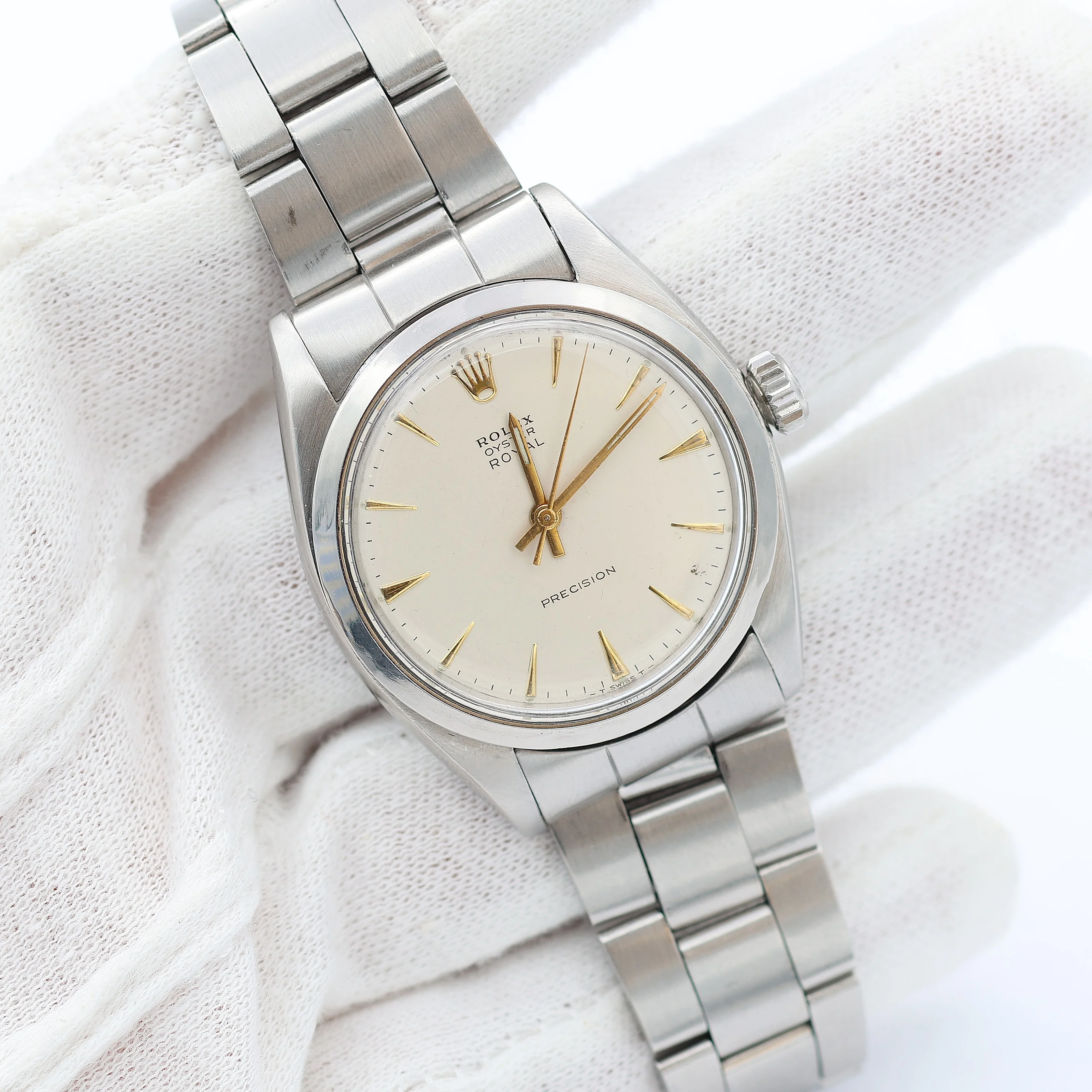Rolex Oyster Precision ref. 6426 Cream Dial Oyster bracelet - Image 6