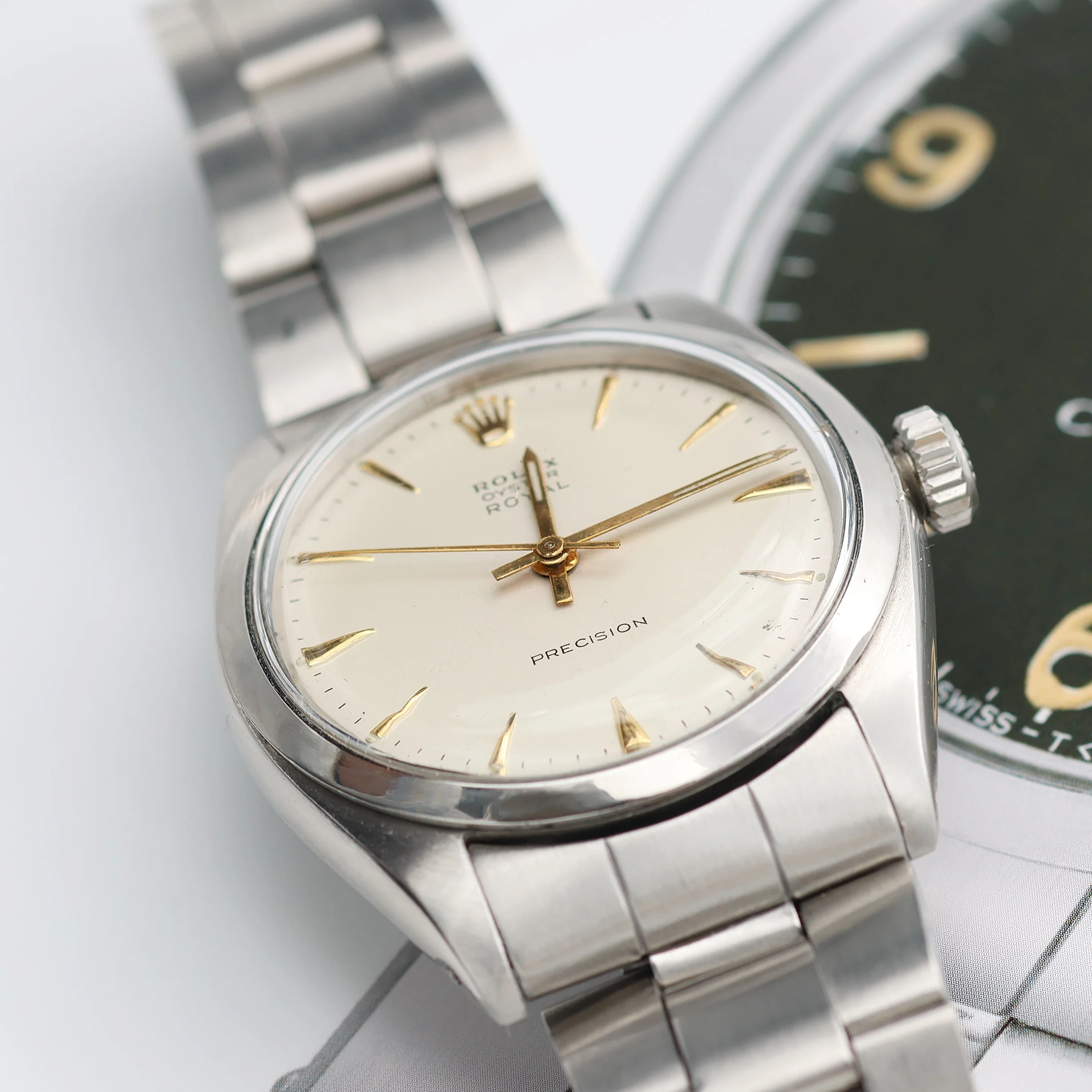 Rolex Oyster Precision ref. 6426 Cream Dial Oyster bracelet - Image 7