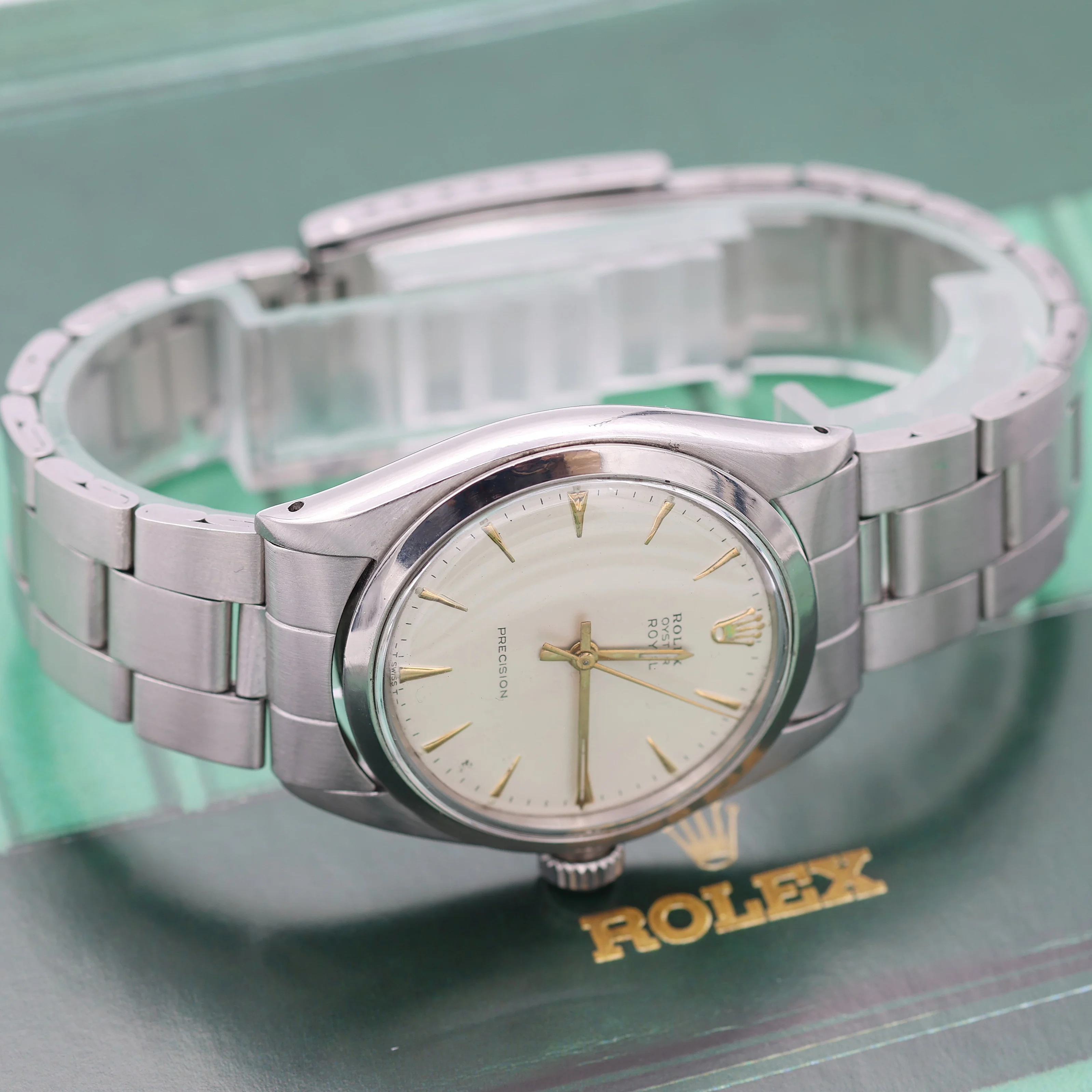 Rolex Oyster Precision ref. 6426 Cream Dial Oyster bracelet - Image 9