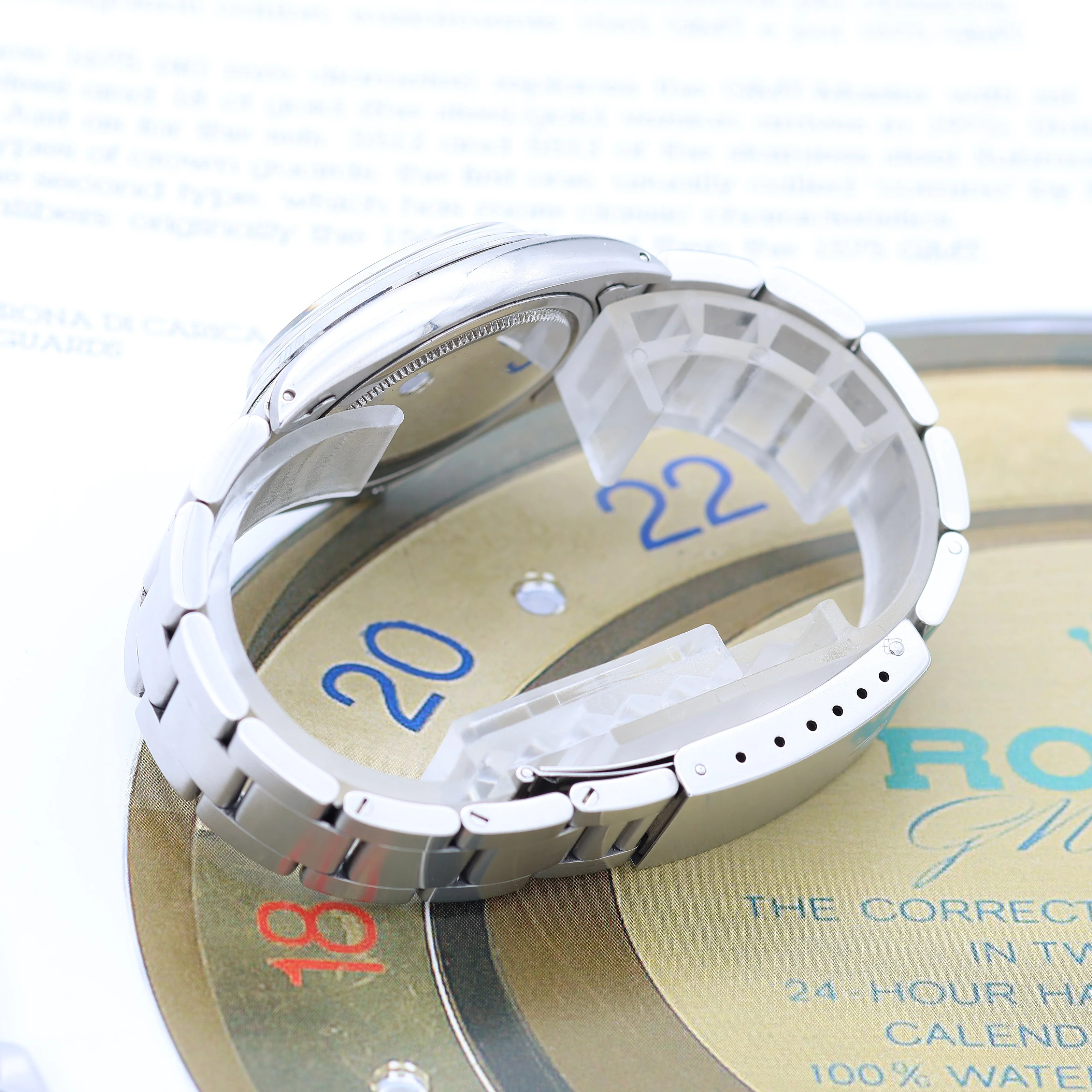 Rolex Precision Date ref. 6694 - Silver Dial - Oyster bracelet (III) - Image 6