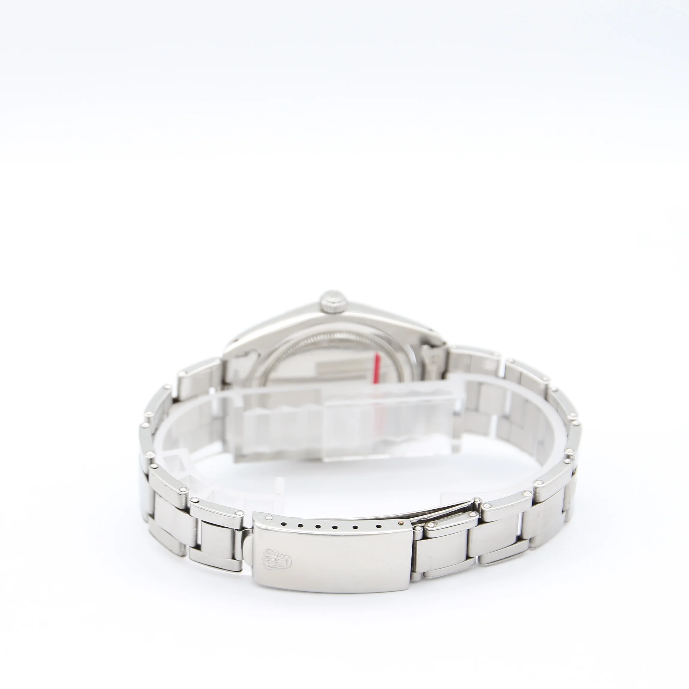 Rolex Precision ref. 6694 - Silver Dial with Golden Indexes - Oyster Rivet Bracelet - Image 5