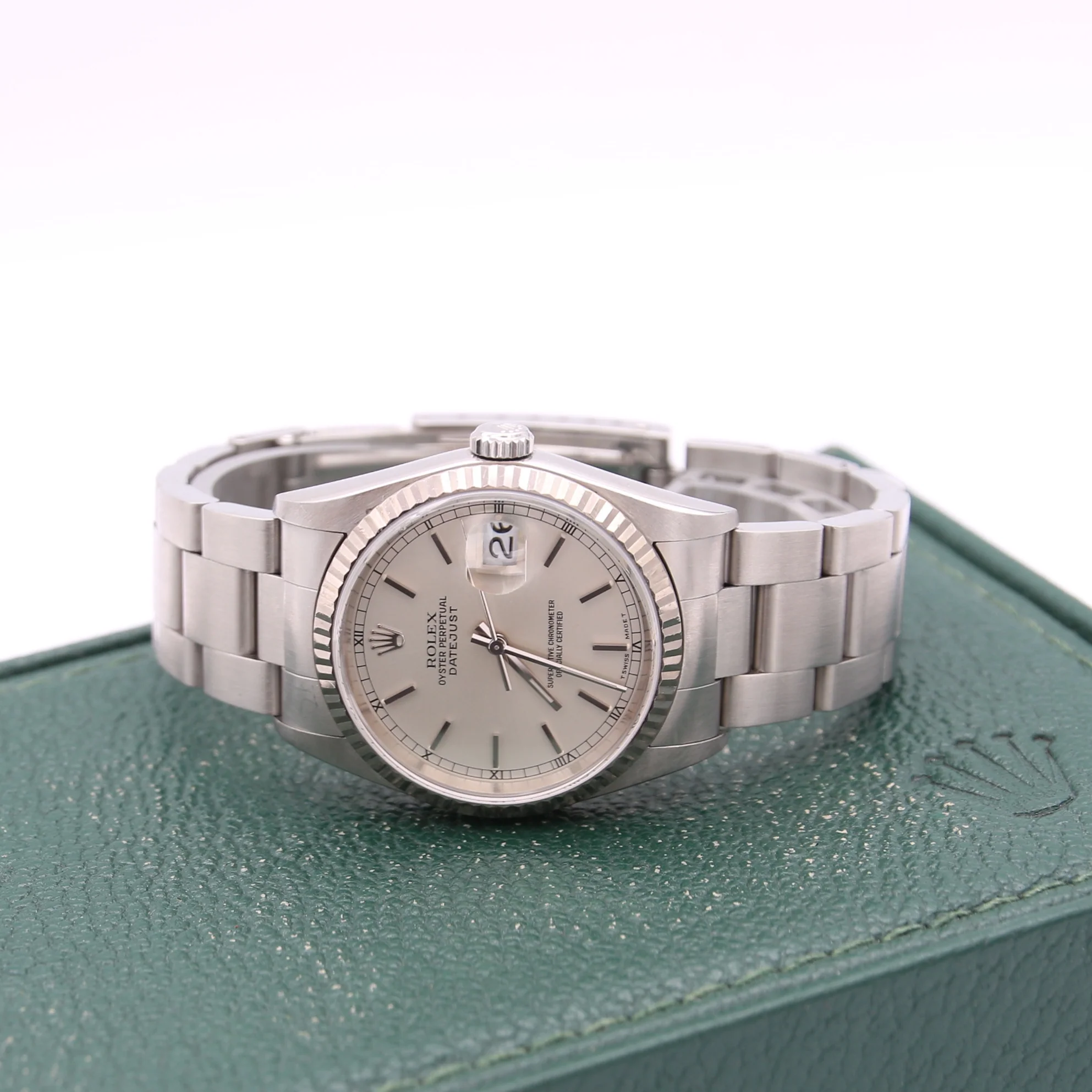 Rolex ref. 16234 Silver Dial (Circle Minutes) - Oyster Bracelet - Full Set - Image 4
