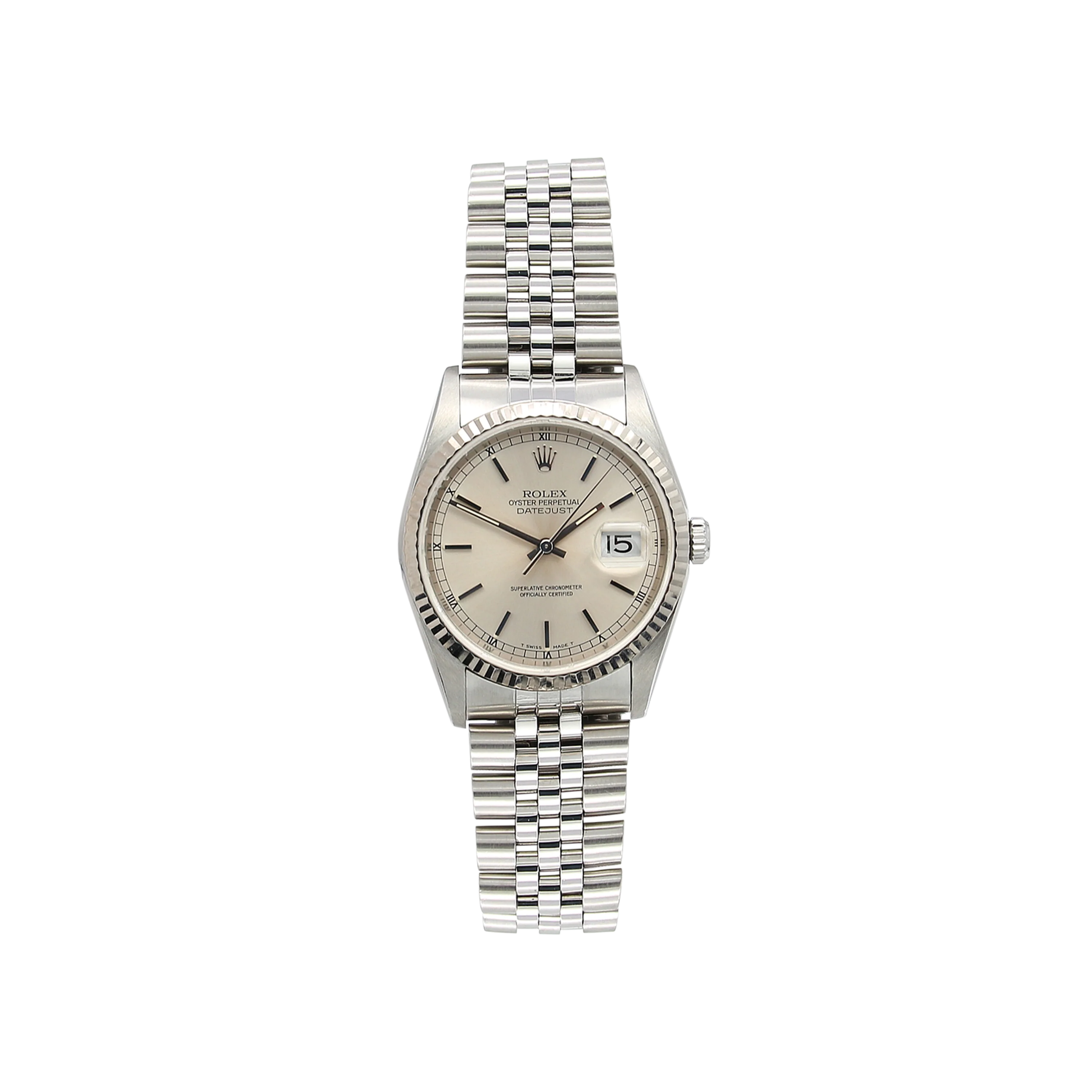 Rolex ref. 16234 Silver Dial (Circle Minutes)