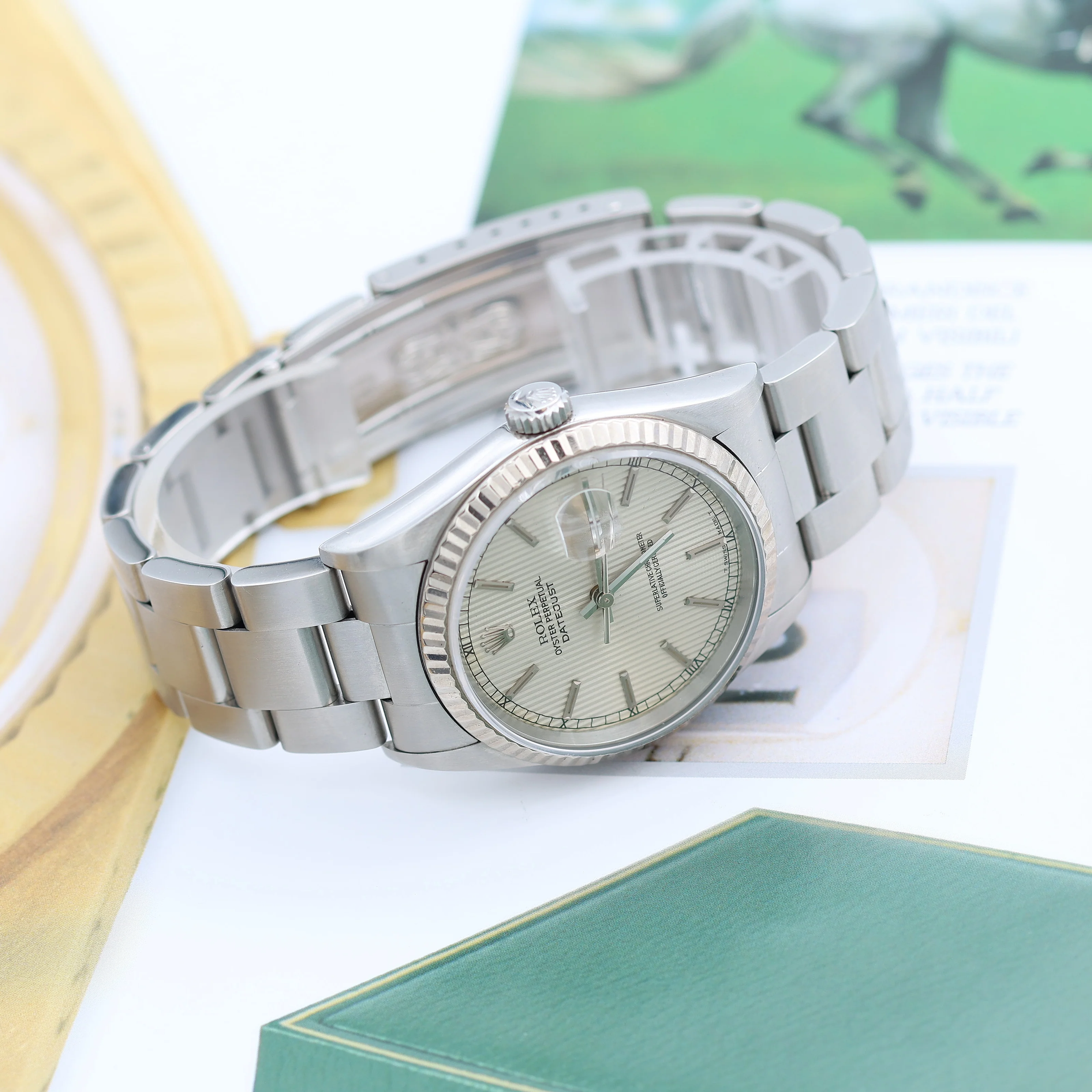 Rolex ref. 16234 Tapestry Dial - Oyster Bracelet - Image 2