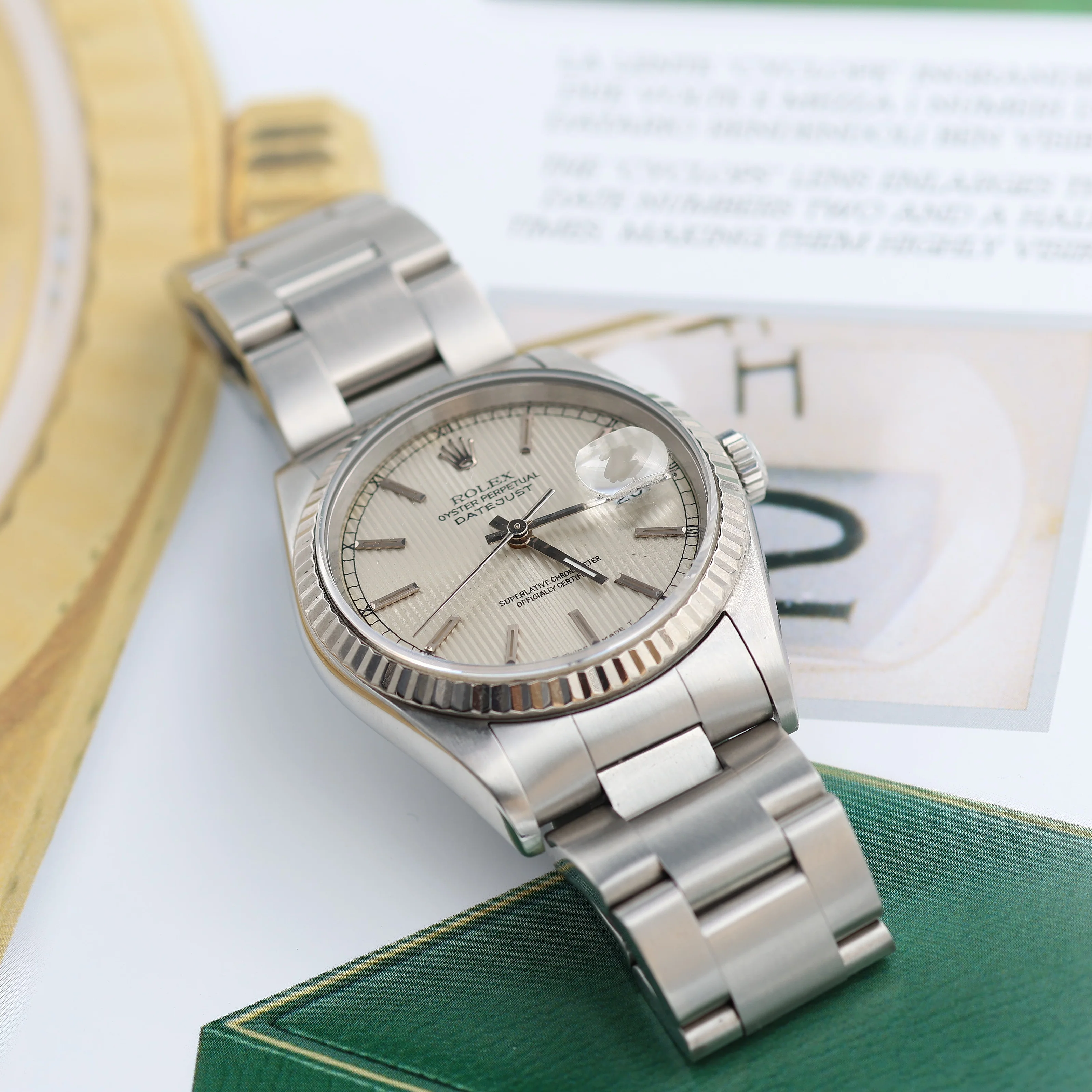 Rolex ref. 16234 Tapestry Dial - Oyster Bracelet - Image 5