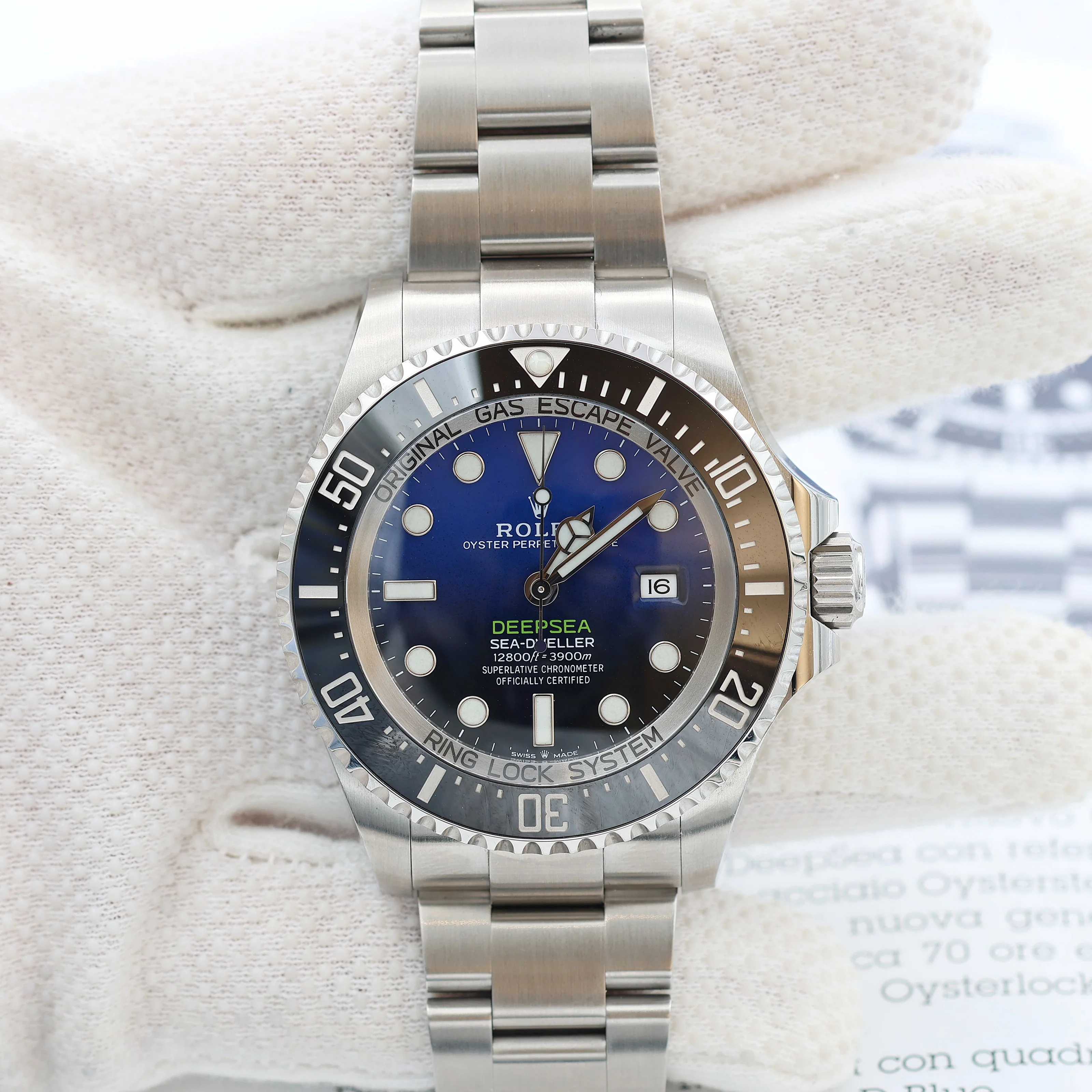 Rolex Sea-Dweller DeepSea ref. 126660 -  James Cameron Dial - Full Set - Image 4