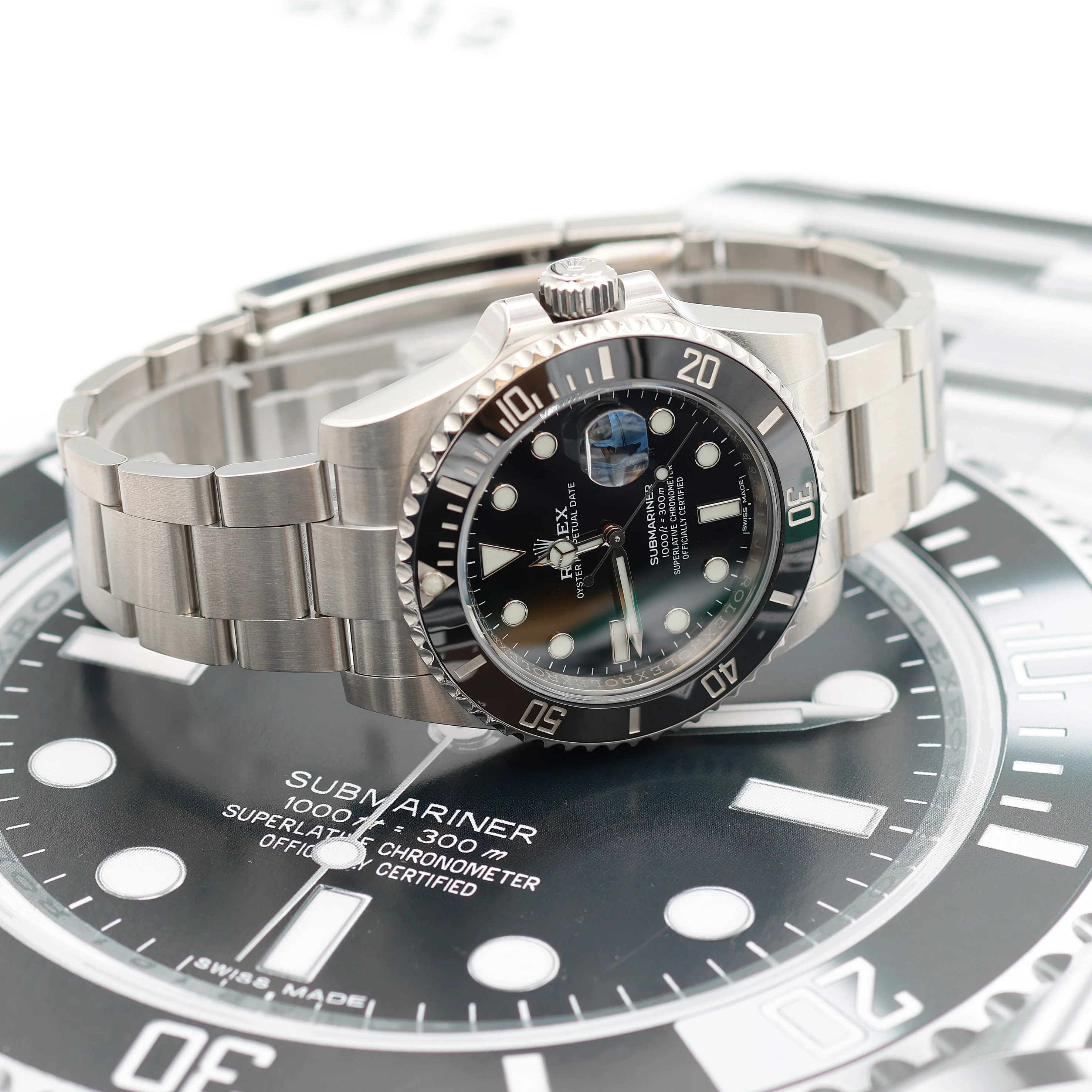 Rolex Submariner Date ref. 116610LN - Oyster Bracelet - Full Set - Image 6