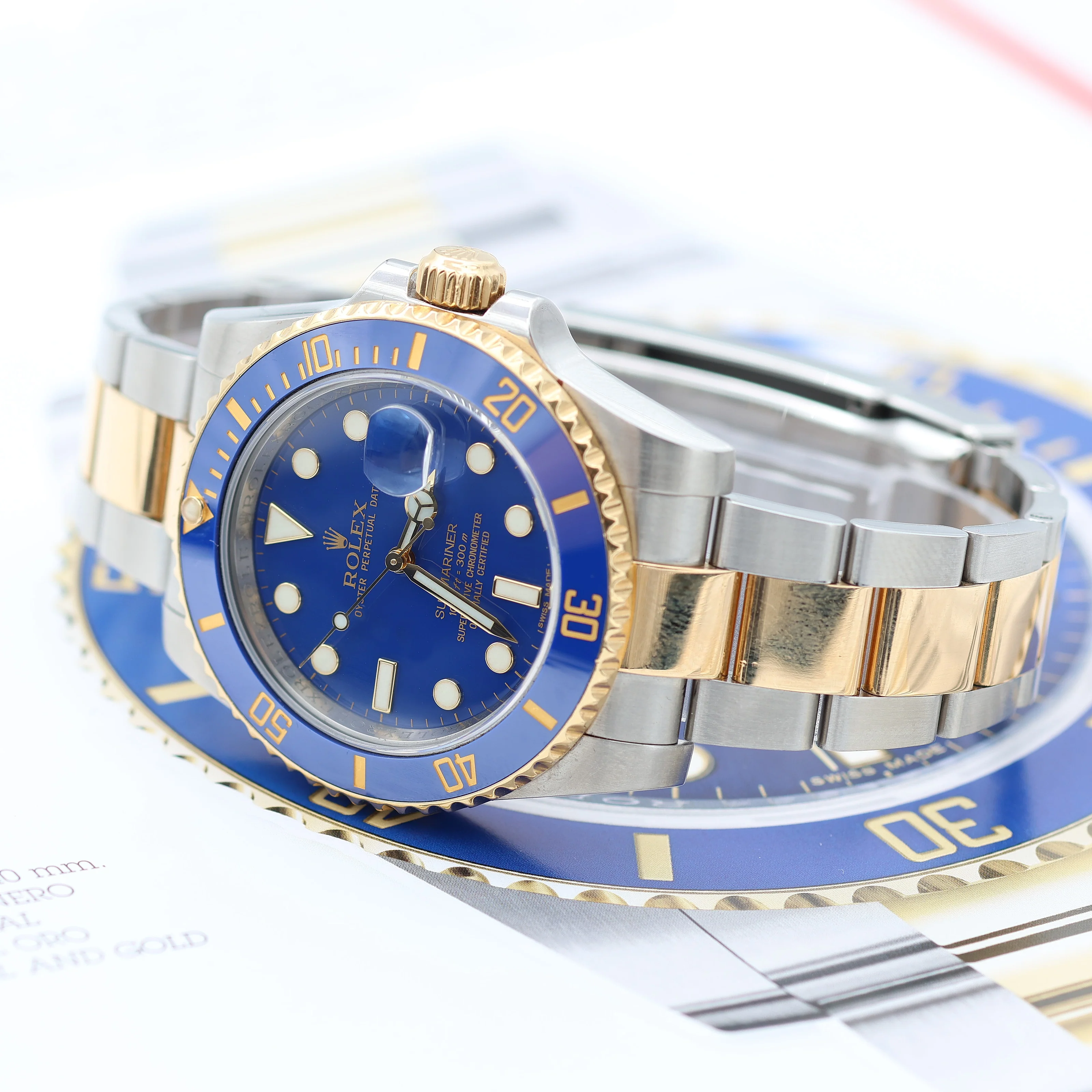 Rolex Submariner Date ref. 116613LB Steel/Gold - Full Set - Image 10