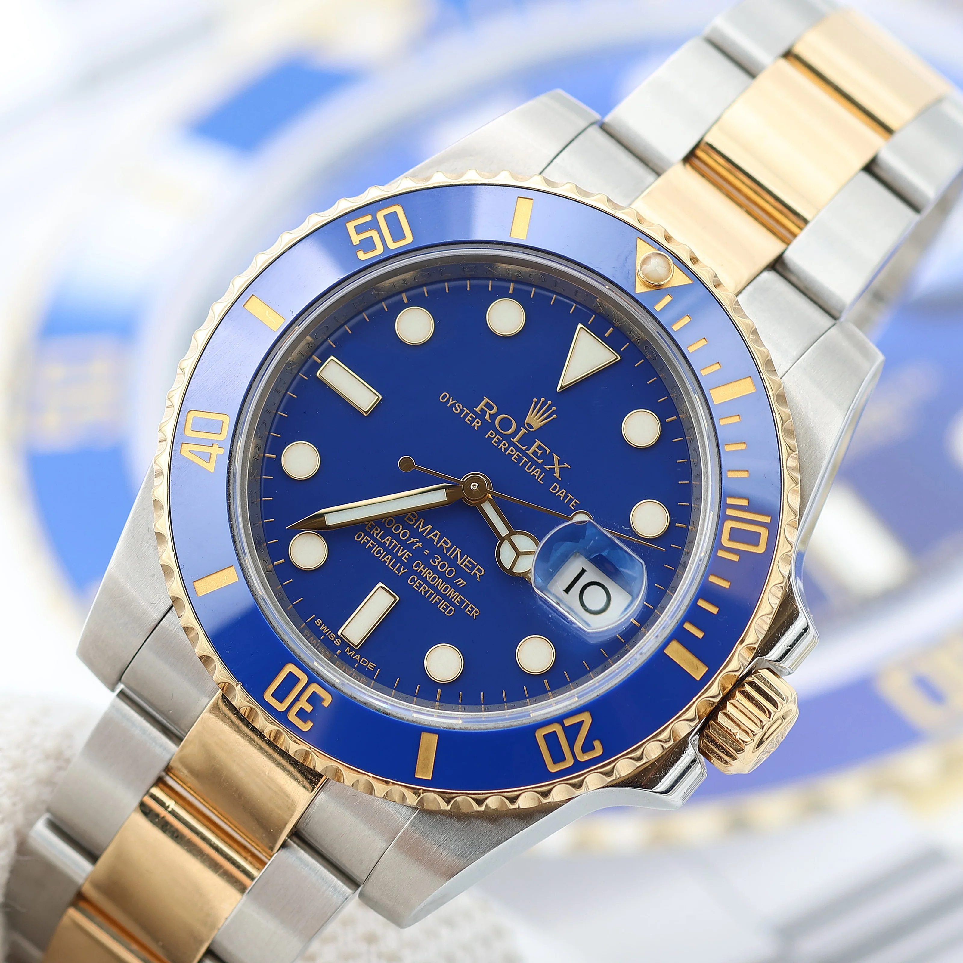 Rolex Submariner Date ref. 116613LB Steel/Gold - Full Set - Image 5
