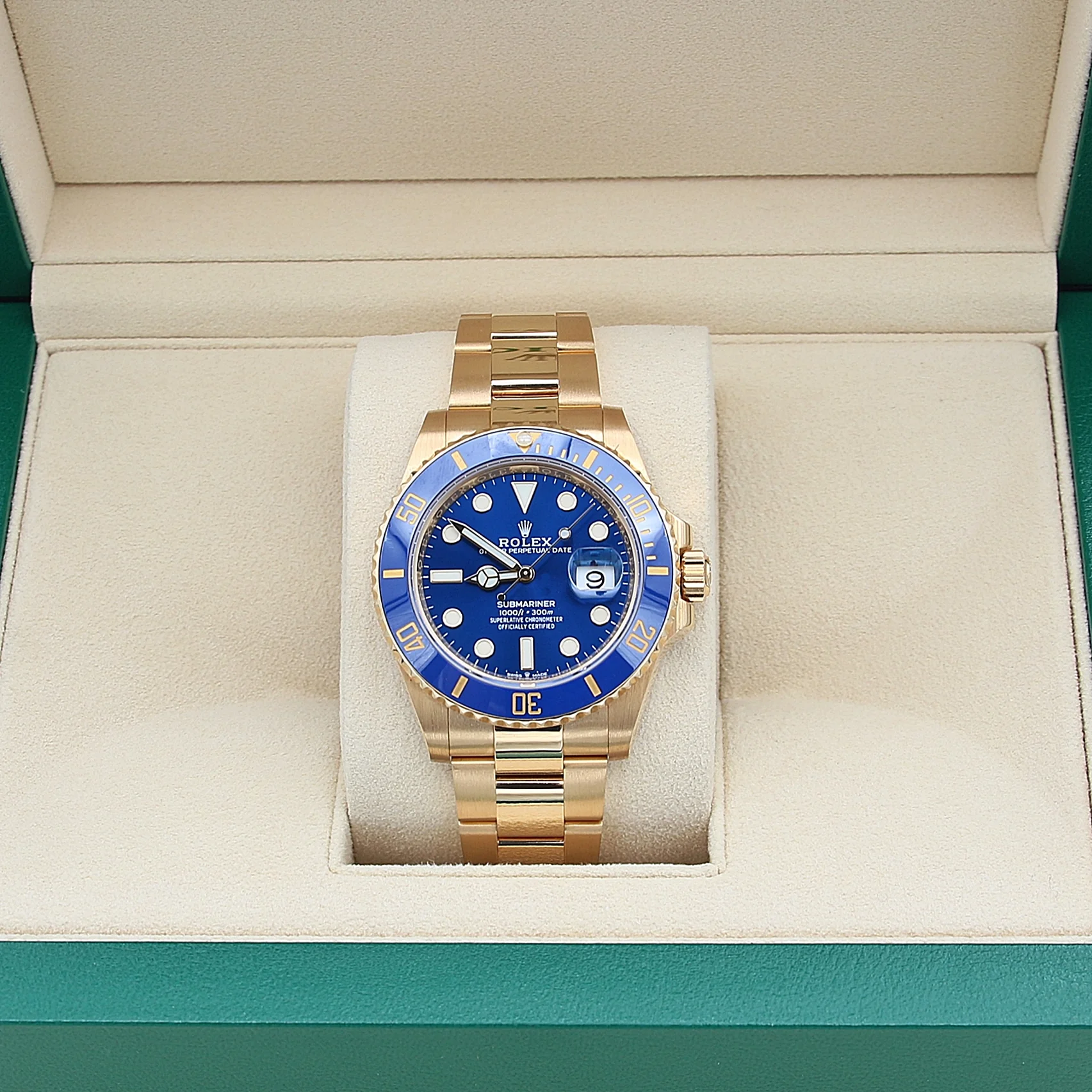 Rolex Submariner Gold 18K ref. 126618LB - Full Set