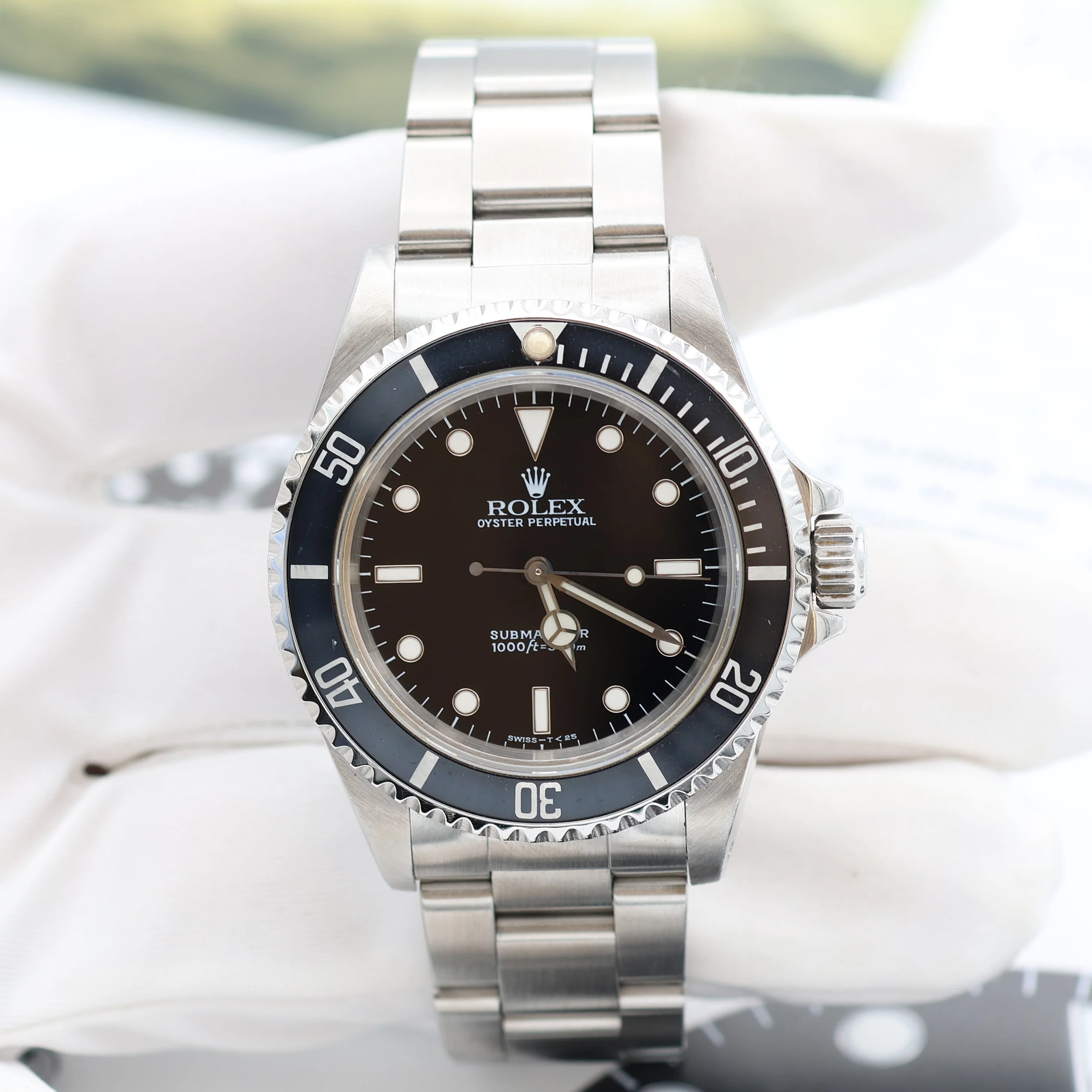 Rolex Submariner No Data 14060 - Image 7