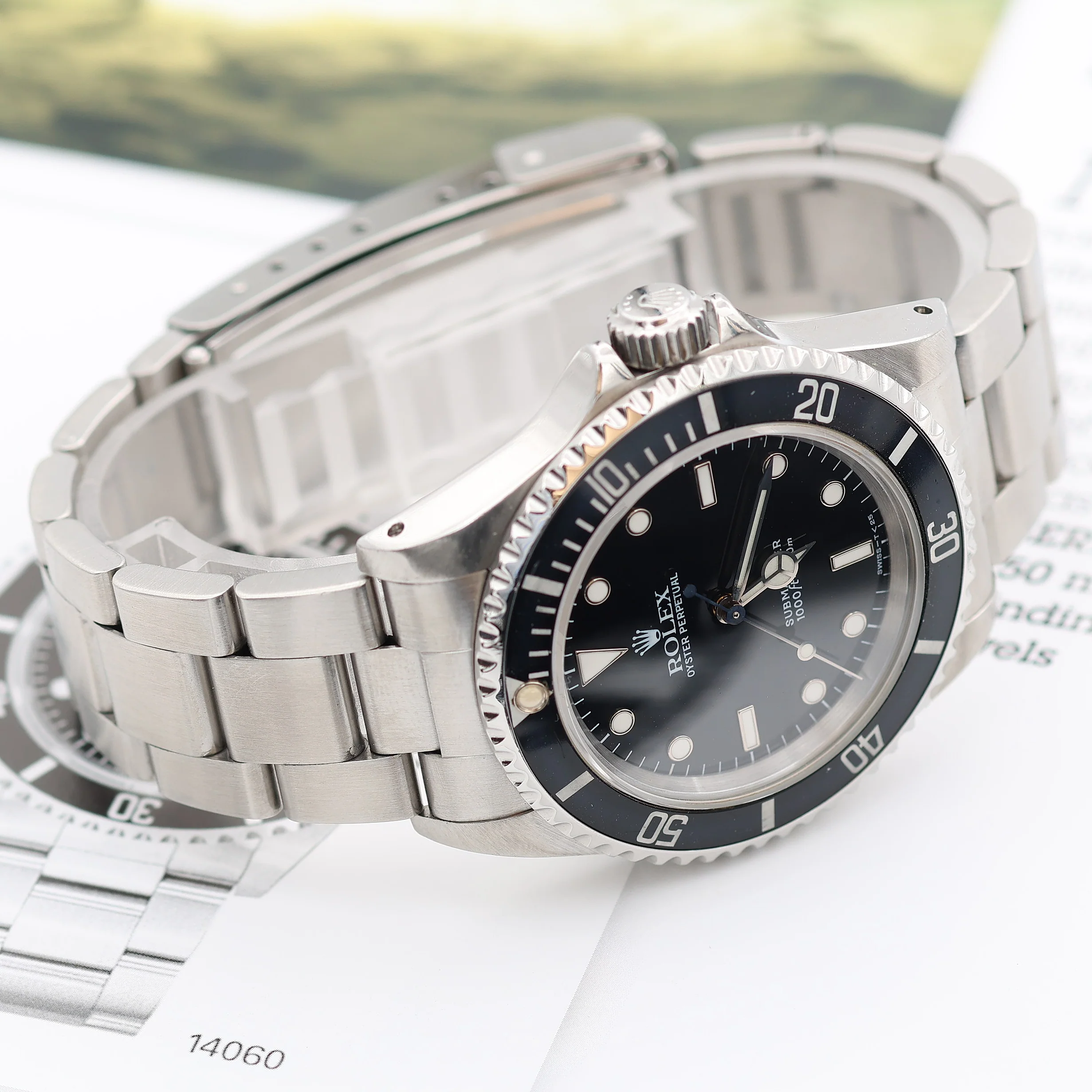 Rolex Submariner No Data 14060 - Image 9
