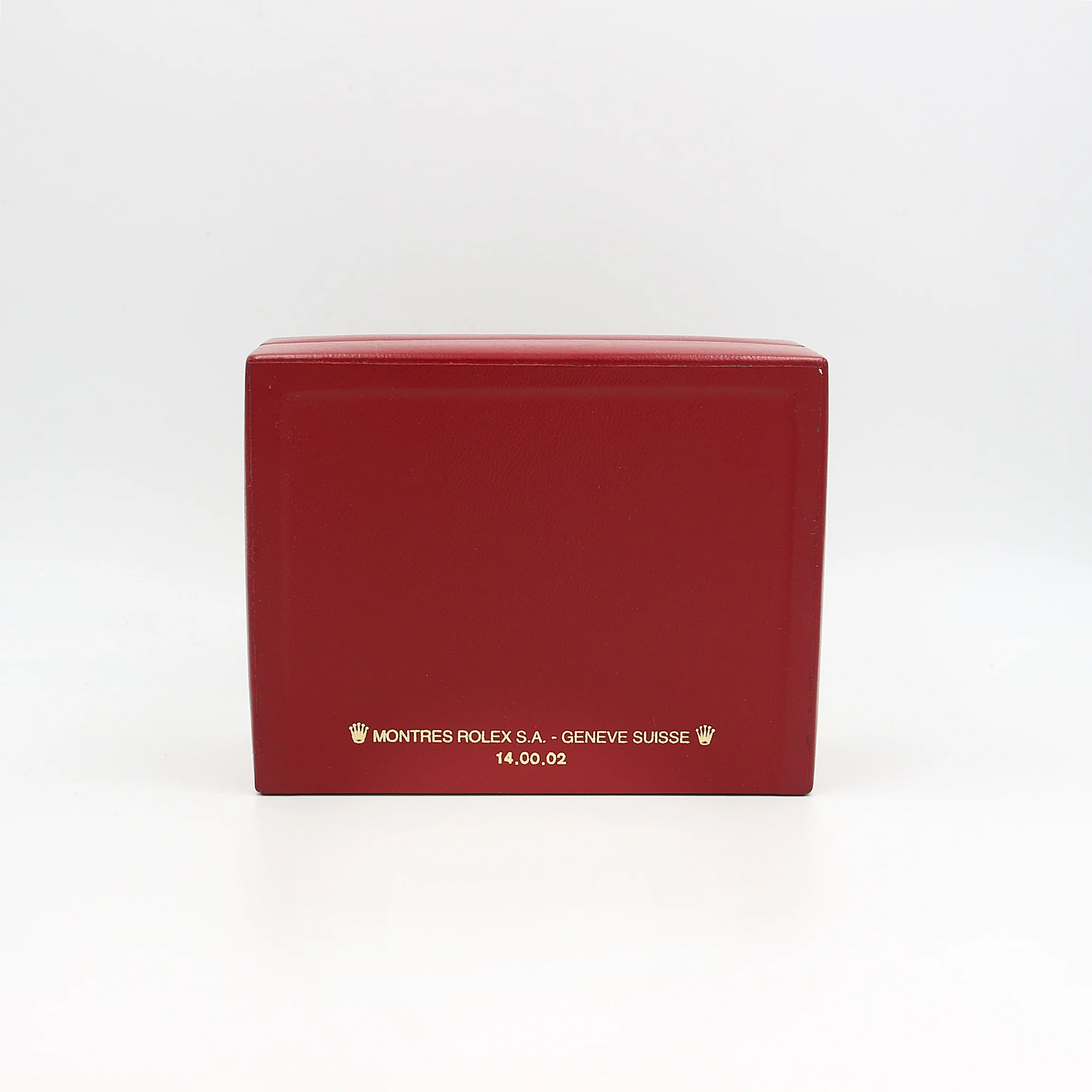 Rolex Watch Box | Vintage Box Lady Red and Gold 14.00.02 - Image 3