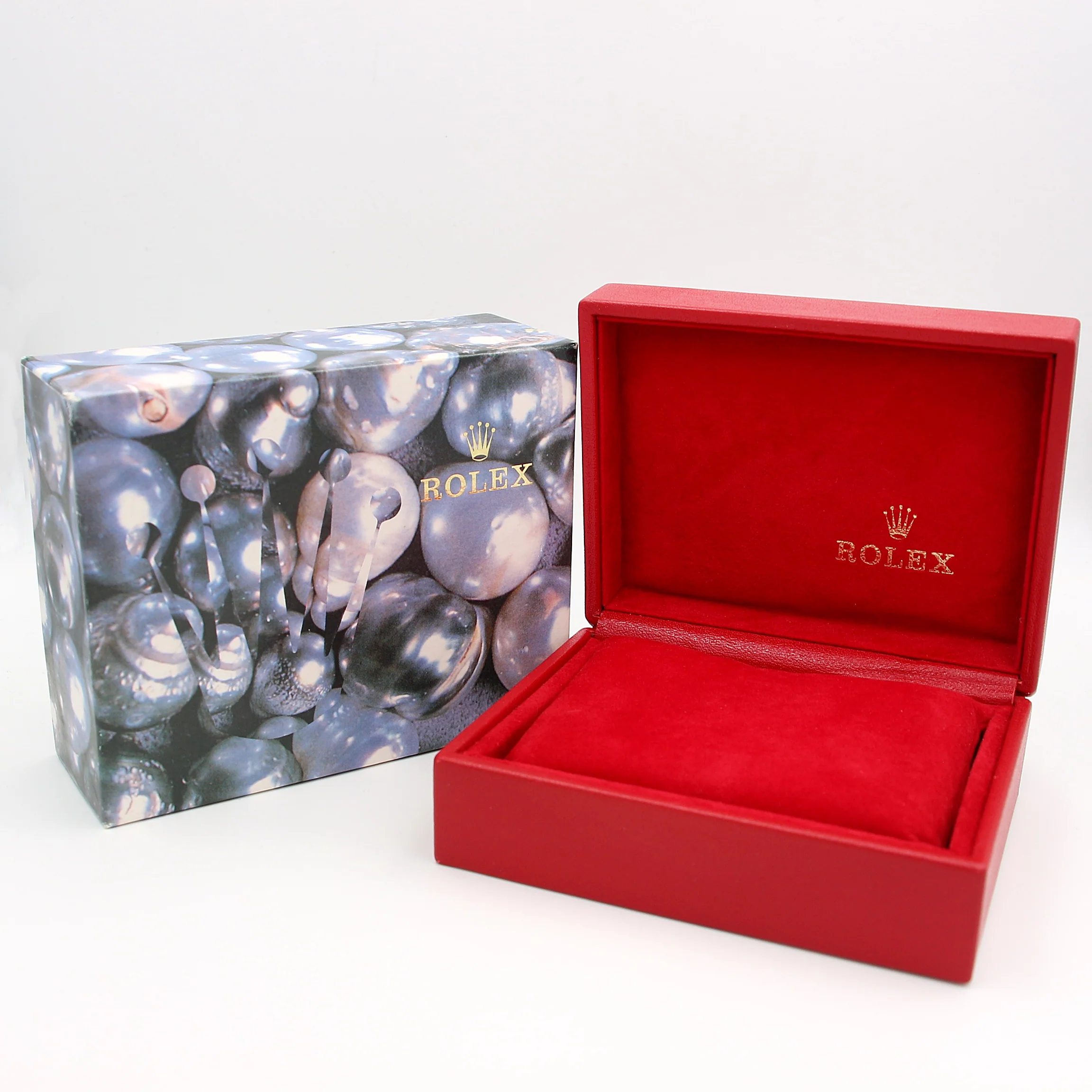 Rolex Watch Box | Vintage Box Lady Red 14.00.08