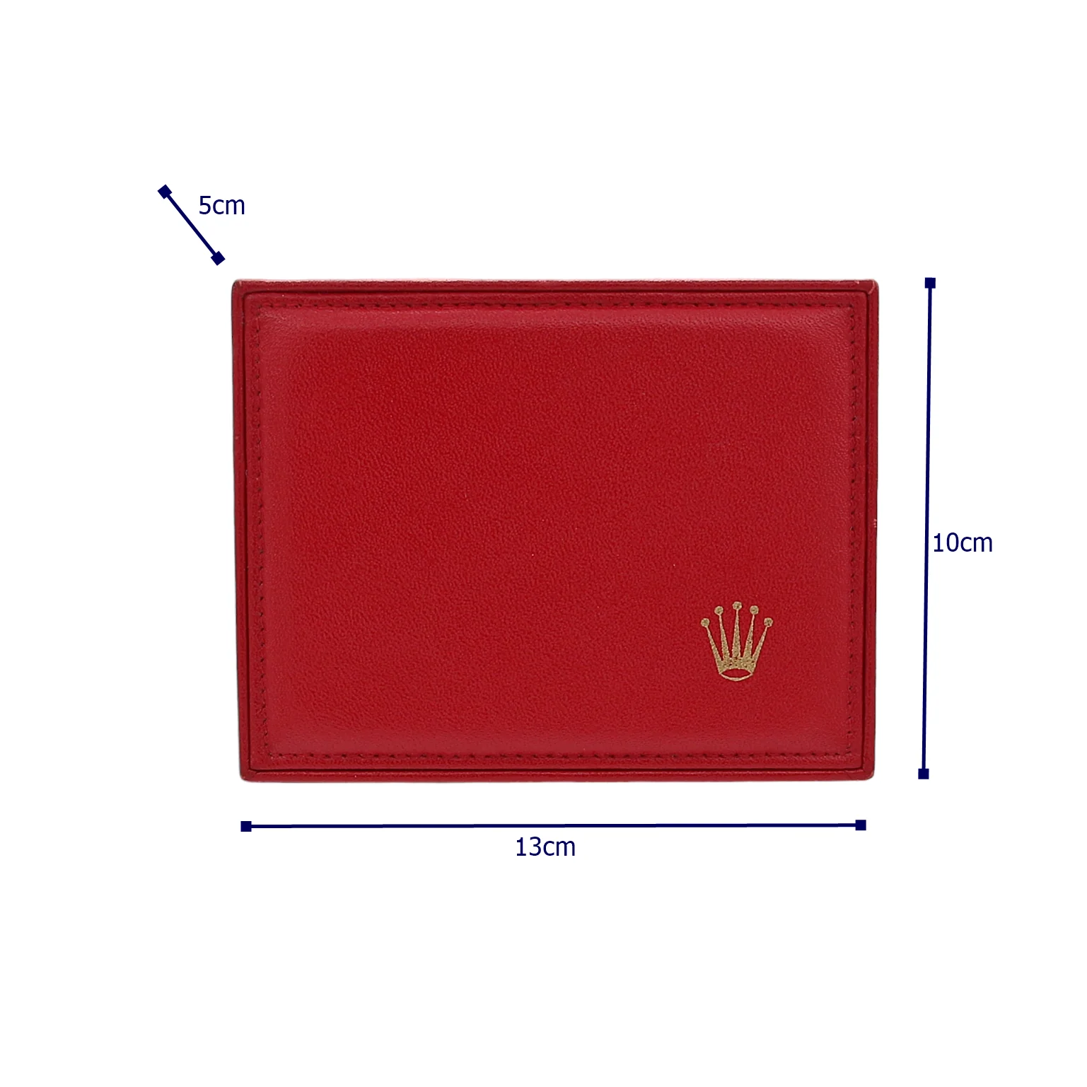 Rolex Watch Box | Vintage Box Lady Red 14.00.01(3) totally red inside - Image 3