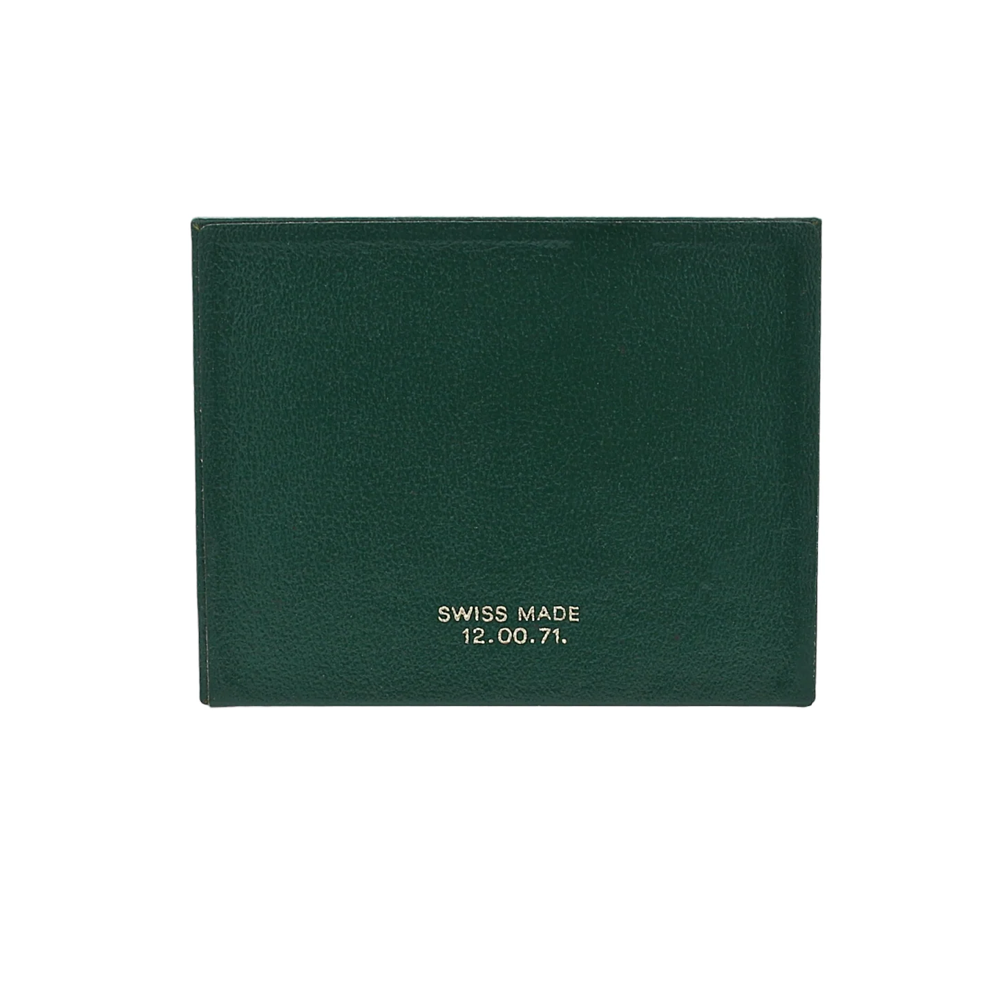 Rolex Watch Box | Vintage Box Men Dark Green 12.00.71 - Image 3