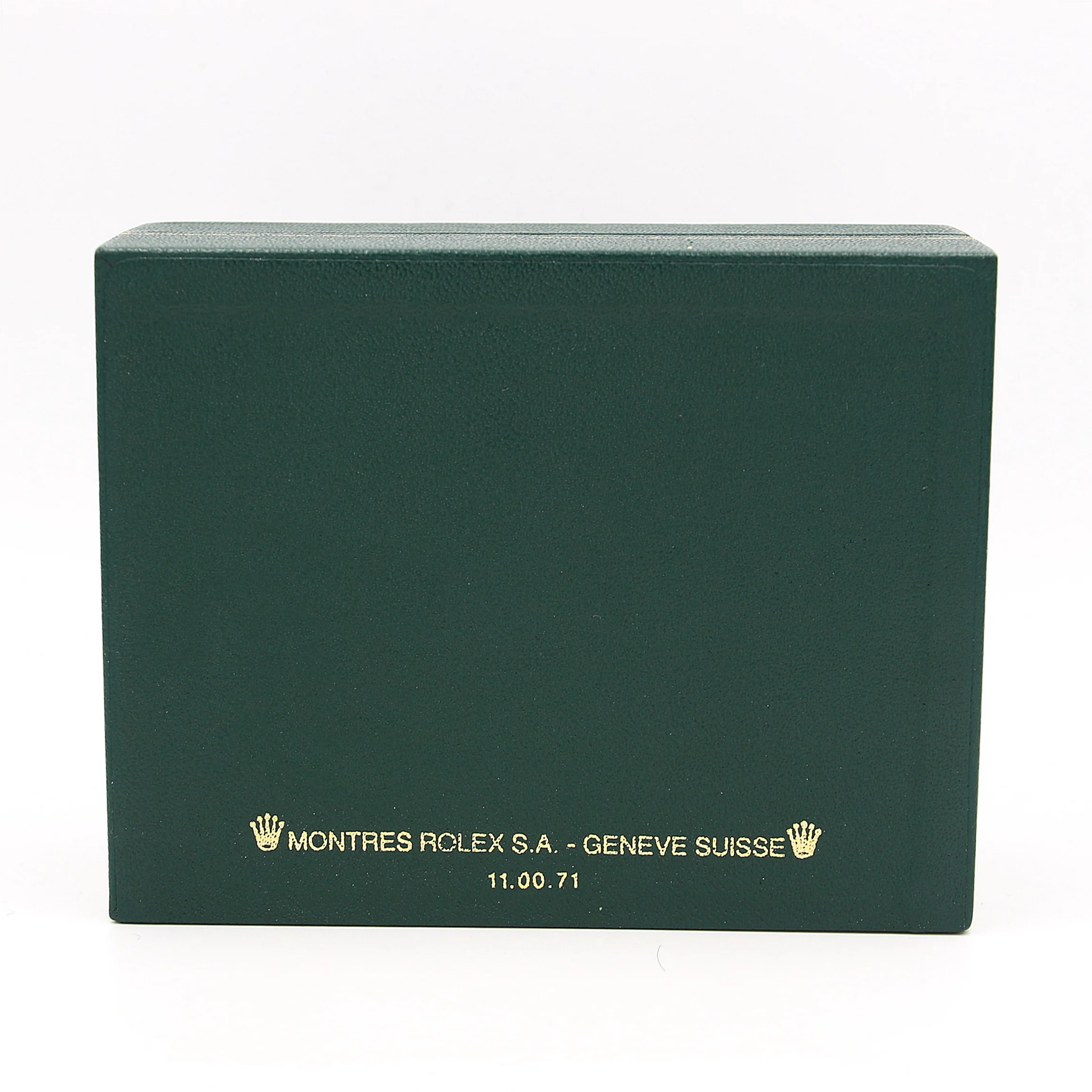 Rolex Watch Box | Vintage Box Men Dark Green 11.00.71 - Image 5
