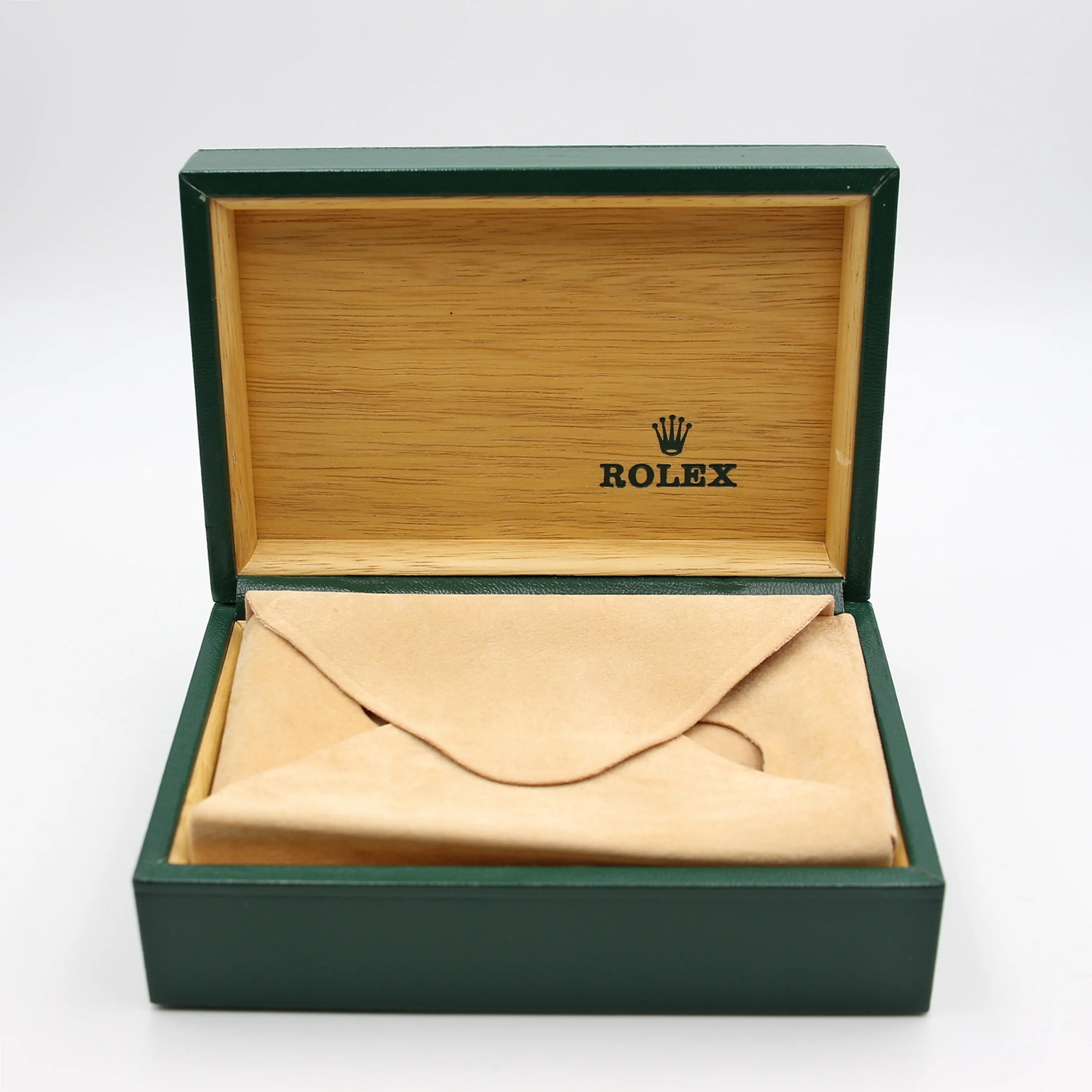 Rolex Watch Box | Vintage Green Sportive Box with diagonal stripe 68.00.06 - Image 2