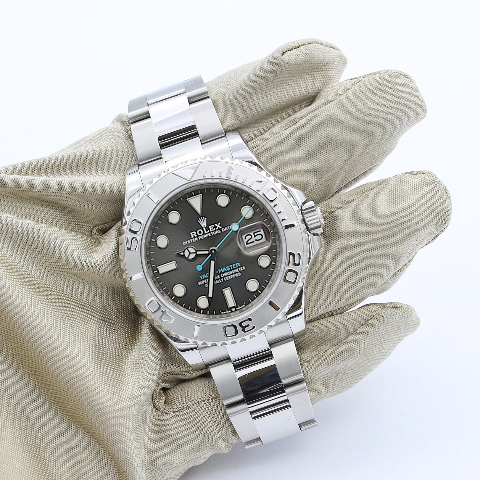 Rolex Yacht-Master 40 ref. 116622 Grey Rhodium Dial - Full Set - Image 3
