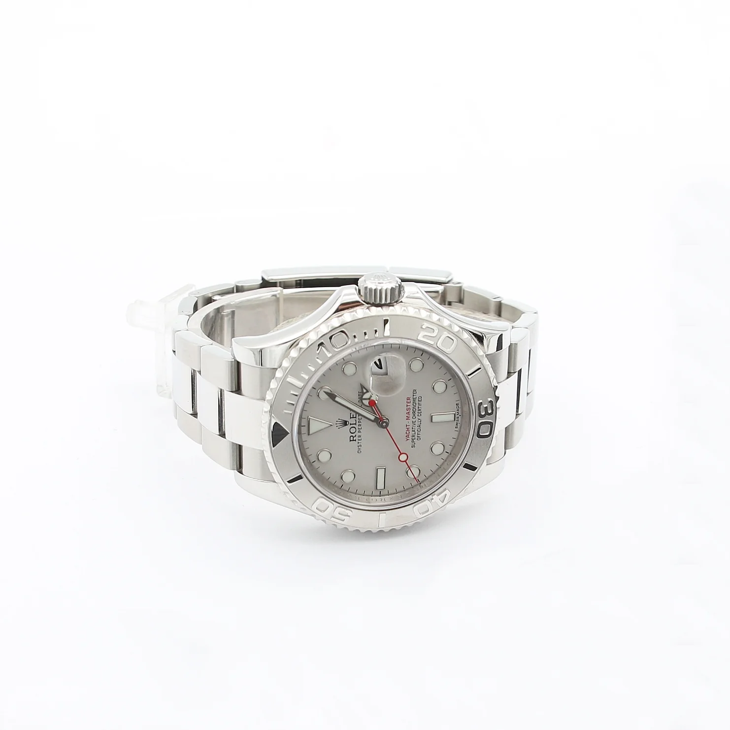 Rolex Yacht-Master 40 ref. 116622 Platinum Dial - Full Set - Image 8